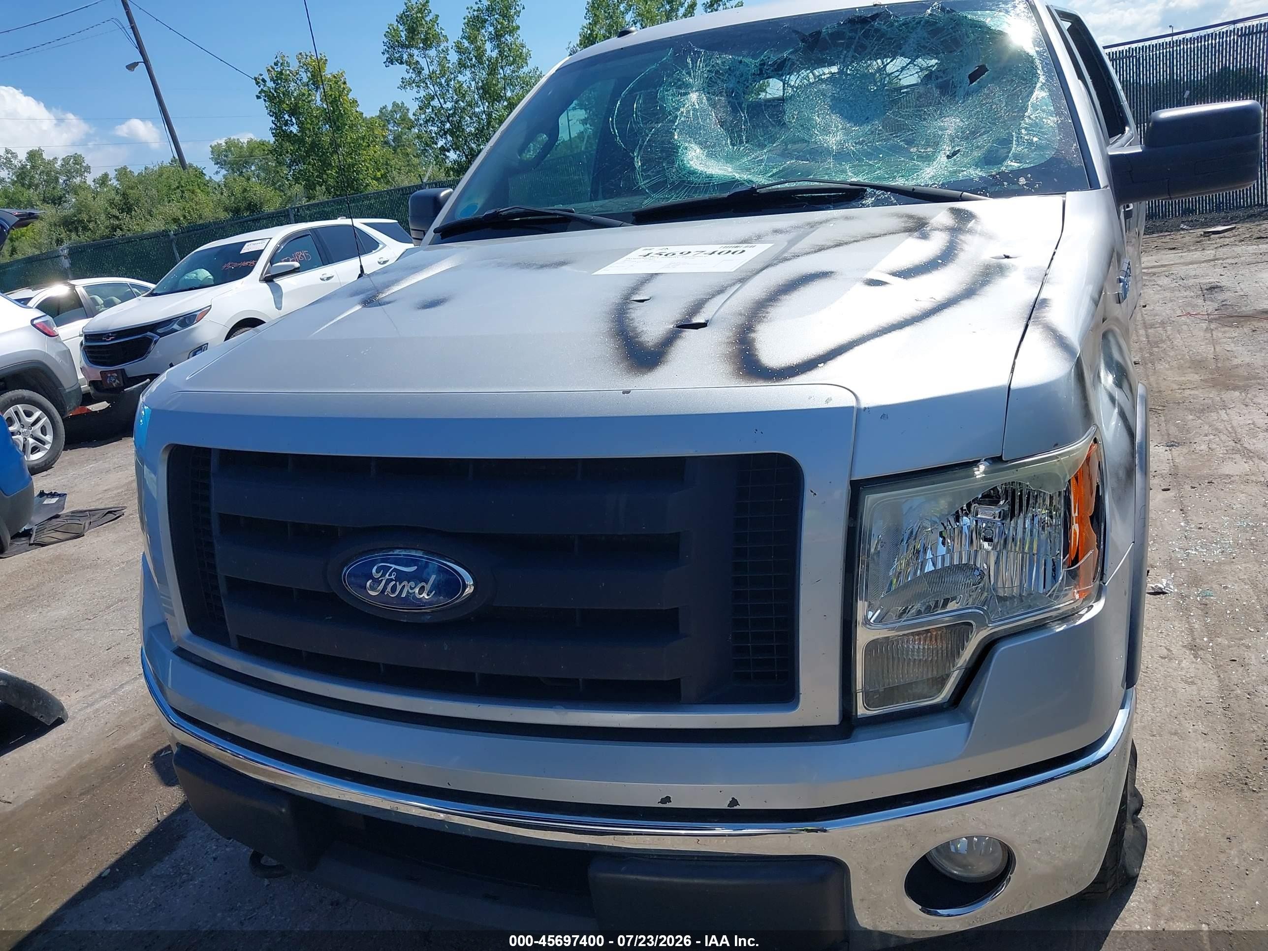 2009 Ford F-150 Fx4/king Ranch/lariat/platinum/xl/xlt Серебряный vin: 1FTPW14VX9FB41502