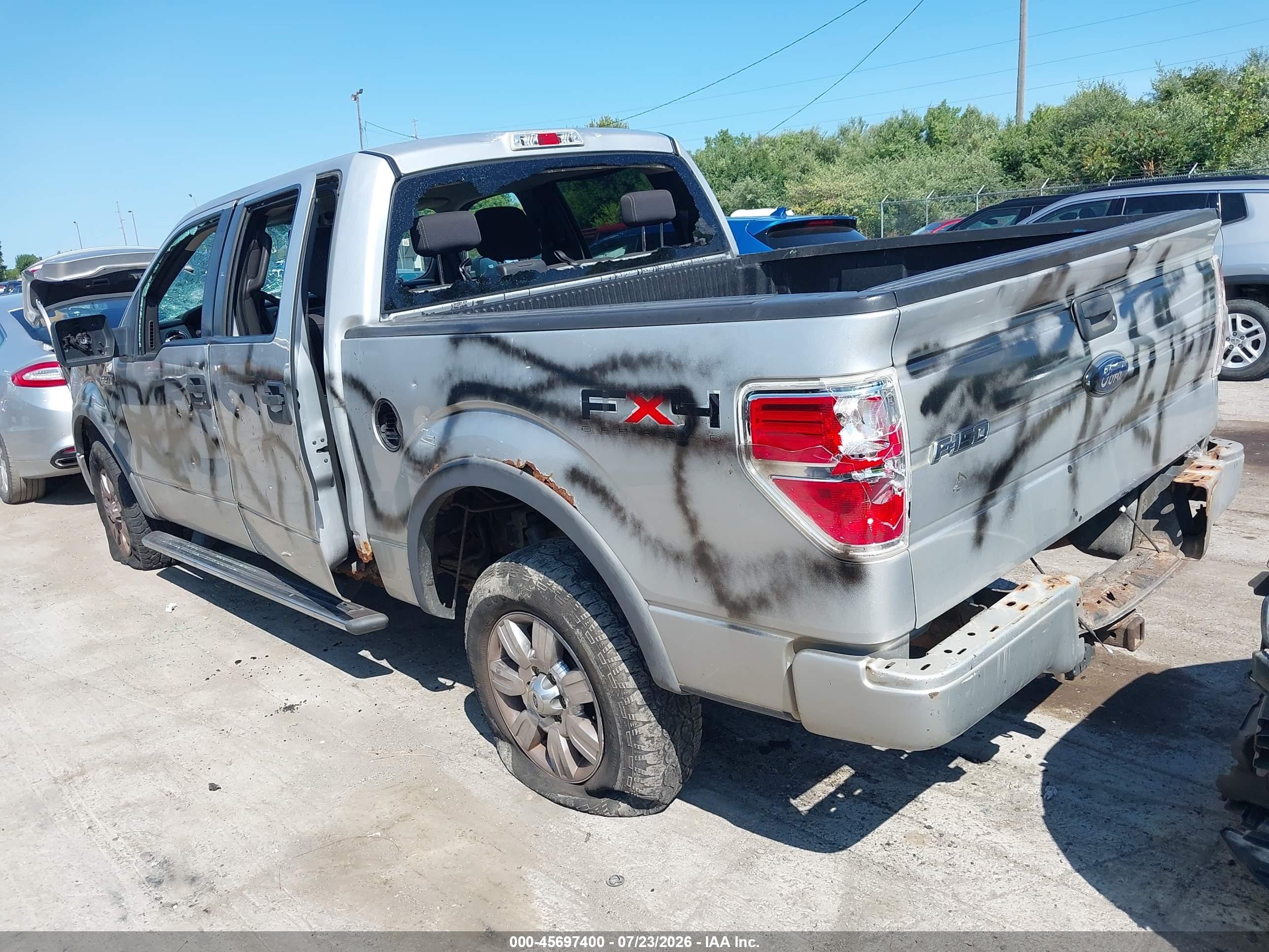 2009 Ford F-150 Fx4/king Ranch/lariat/platinum/xl/xlt Серебряный vin: 1FTPW14VX9FB41502