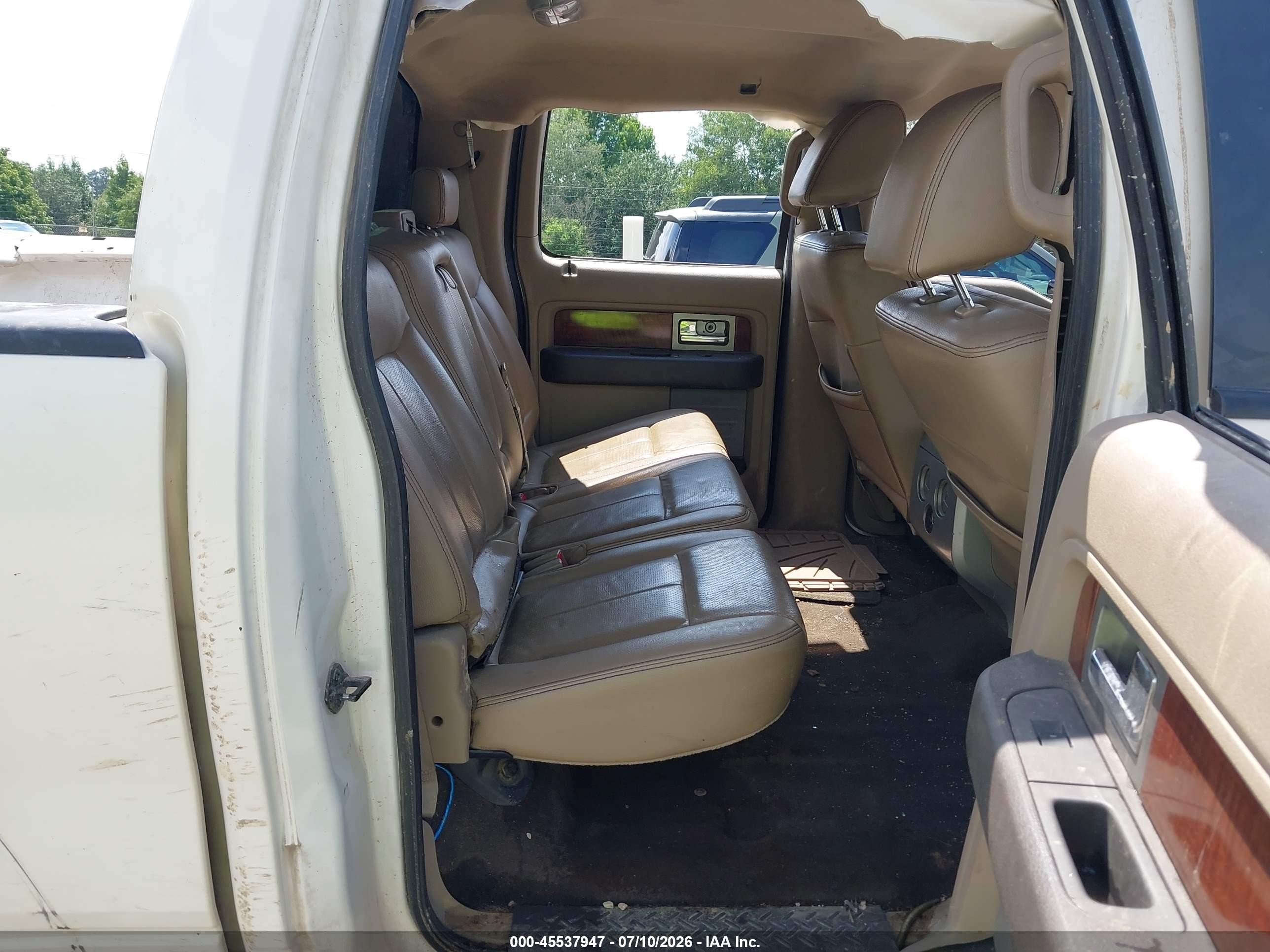 2009 Ford F-150 Fx4/king Ranch/lariat/platinum/xl/xlt Белый vin: 1FTPW14VX9KC79273