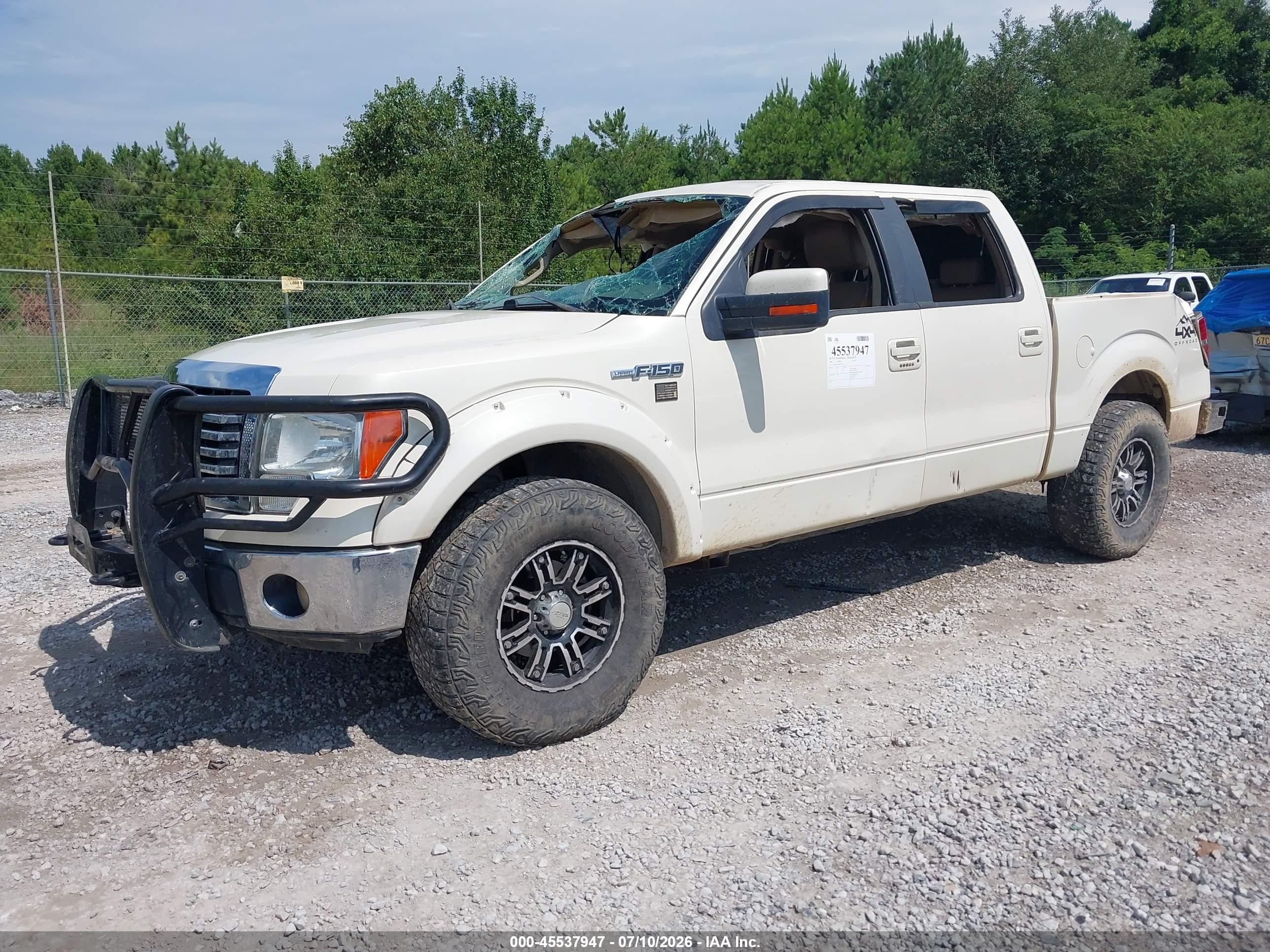 2009 Ford F-150 Fx4/king Ranch/lariat/platinum/xl/xlt Белый vin: 1FTPW14VX9KC79273