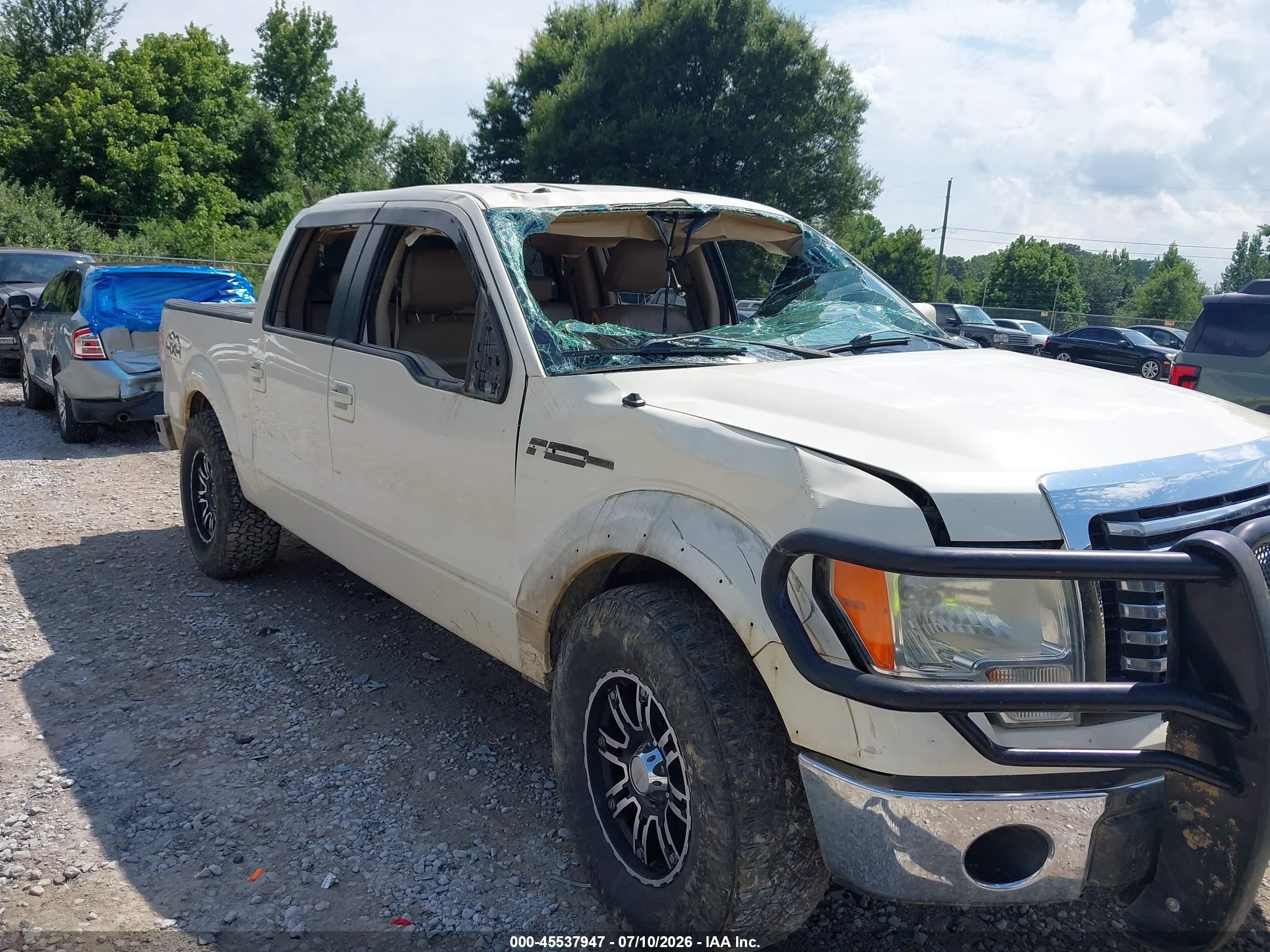 2009 Ford F-150 Fx4/king Ranch/lariat/platinum/xl/xlt Белый vin: 1FTPW14VX9KC79273