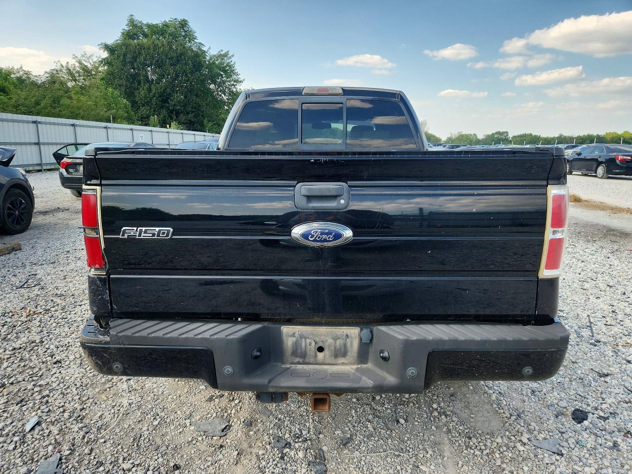 2009 Ford F150 Supercrew Black vin: 1FTPW14VX9KC89172