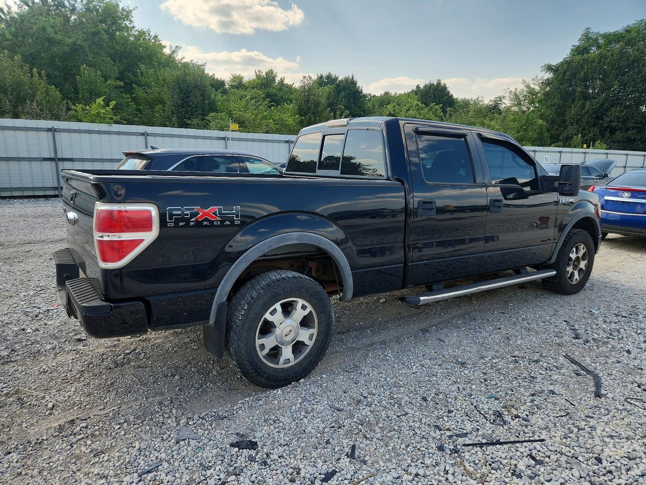 2009 Ford F150 Supercrew Black vin: 1FTPW14VX9KC89172