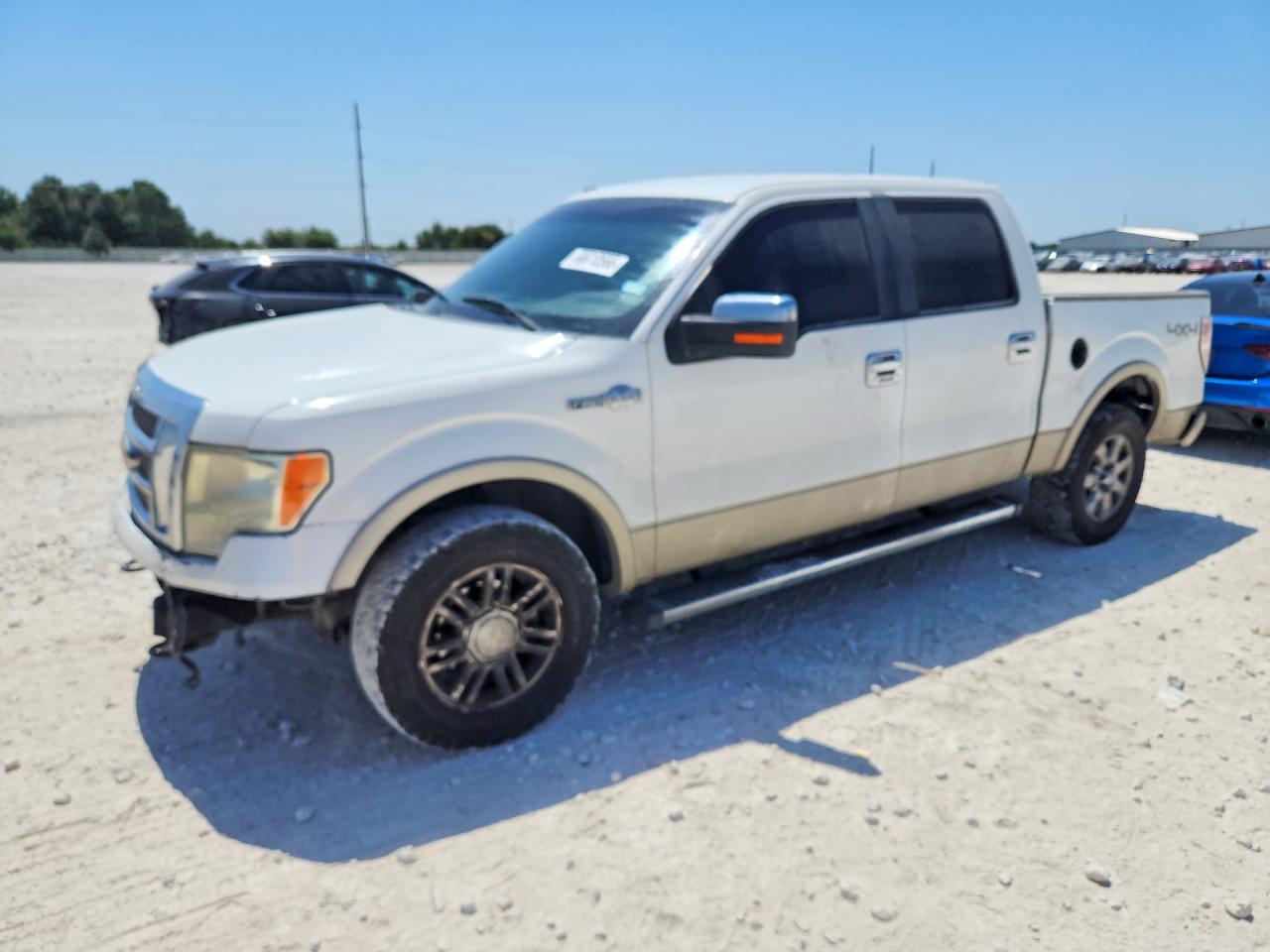 2009 Ford F150 Supercrew White vin: 1FTPW14VX9KC91567