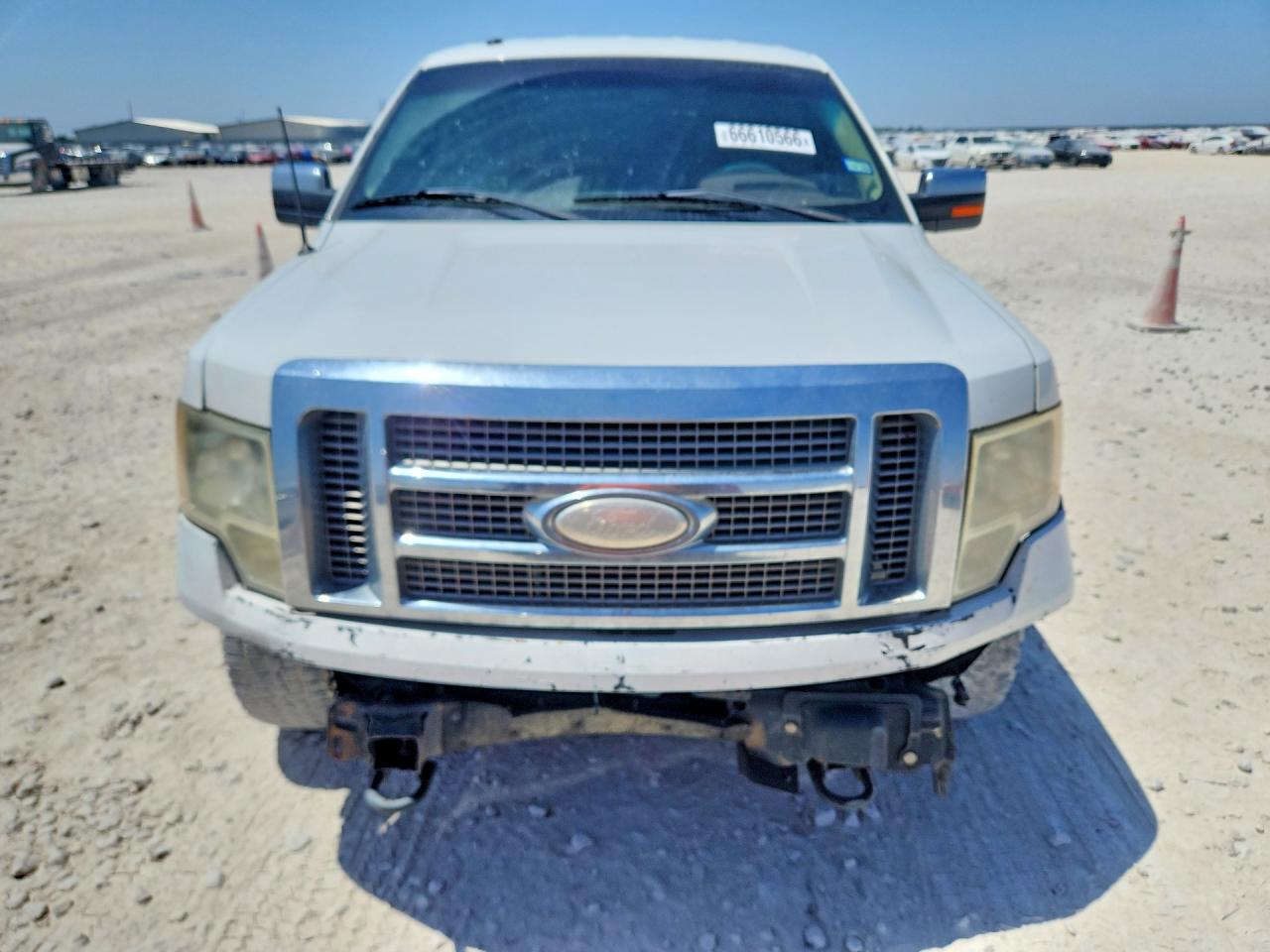2009 Ford F150 Supercrew White vin: 1FTPW14VX9KC91567