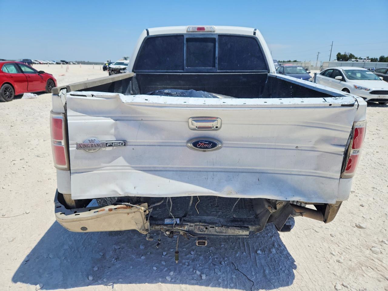 2009 Ford F150 Supercrew White vin: 1FTPW14VX9KC91567