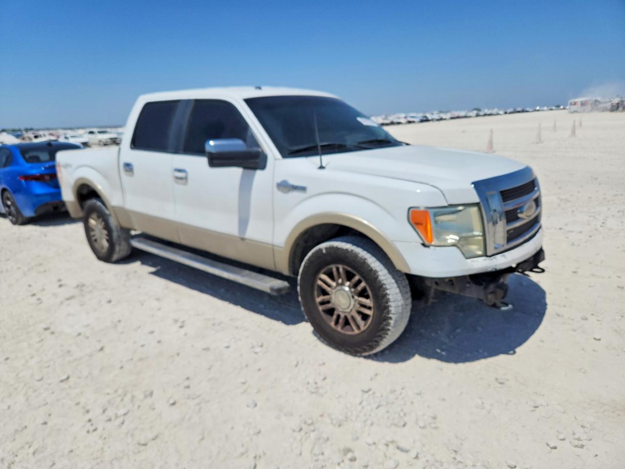 2009 Ford F150 Supercrew White vin: 1FTPW14VX9KC91567