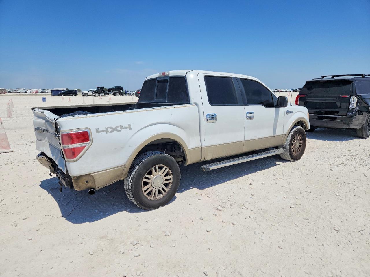 2009 Ford F150 Supercrew White vin: 1FTPW14VX9KC91567