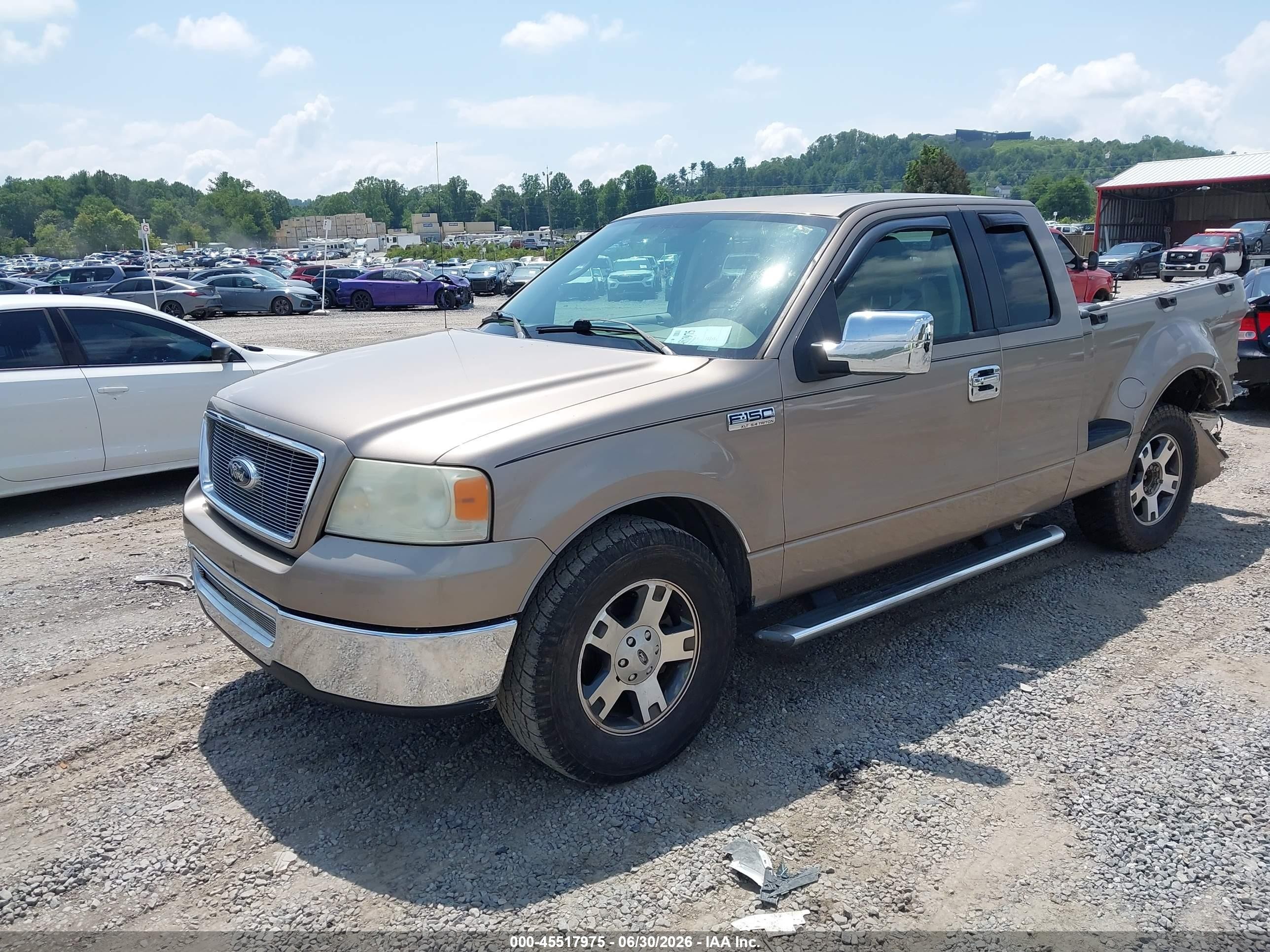 2006 Ford F-150 Xlt Gold vin: 1FTPX02586KC10359