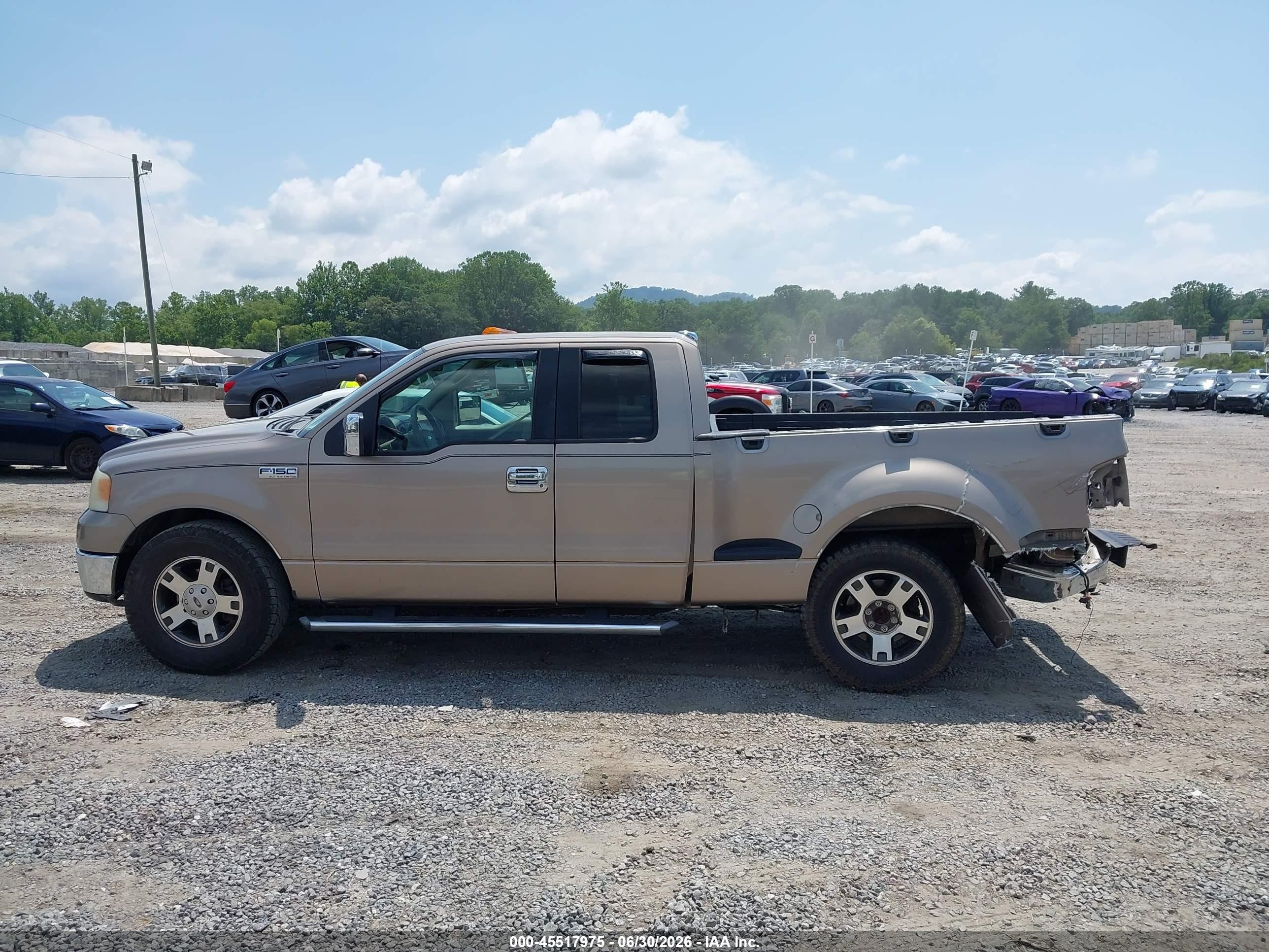2006 Ford F-150 Xlt Gold vin: 1FTPX02586KC10359