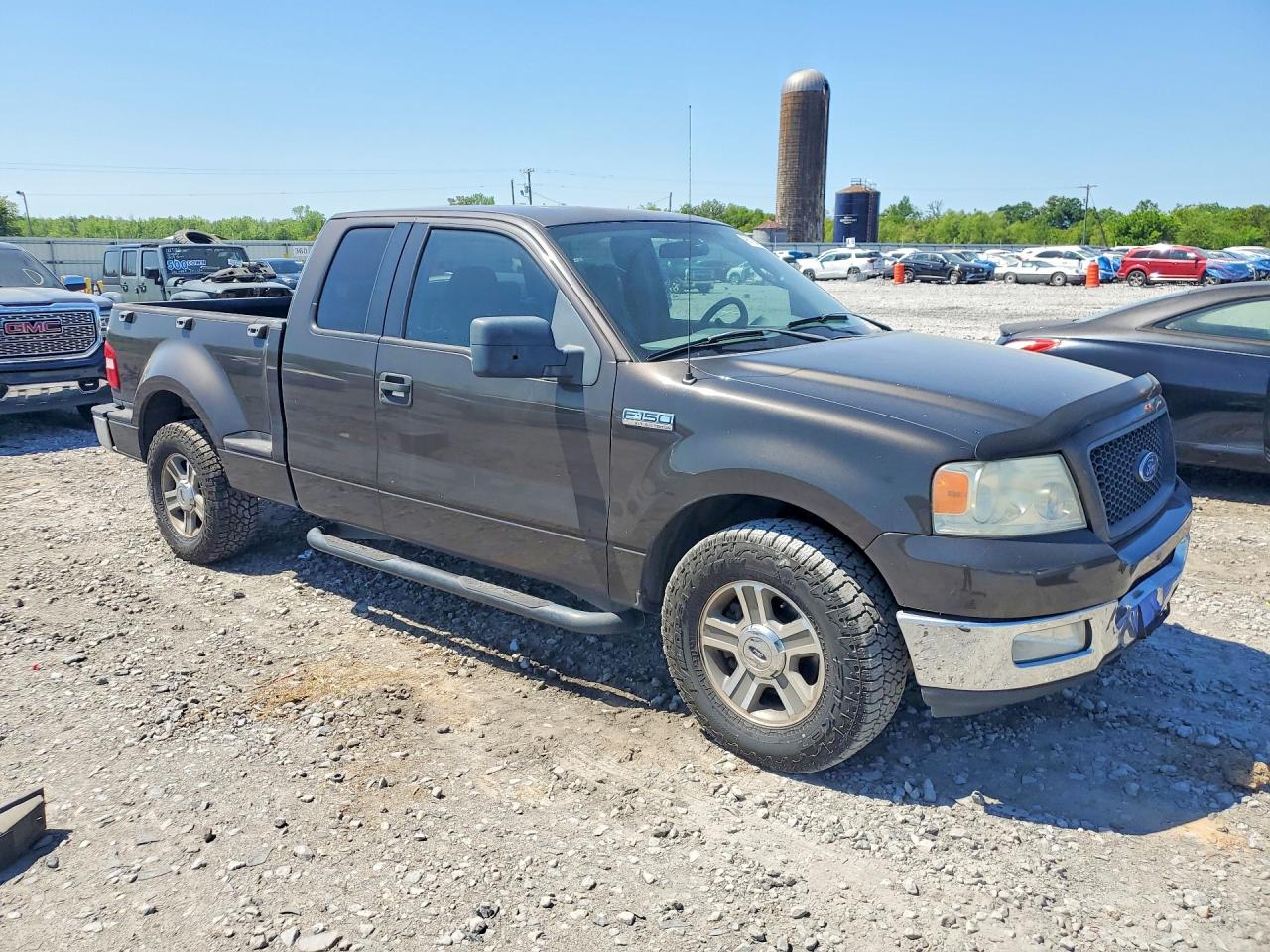 2005 Ford F150 Charcoal vin: 1FTPX02595KD45347