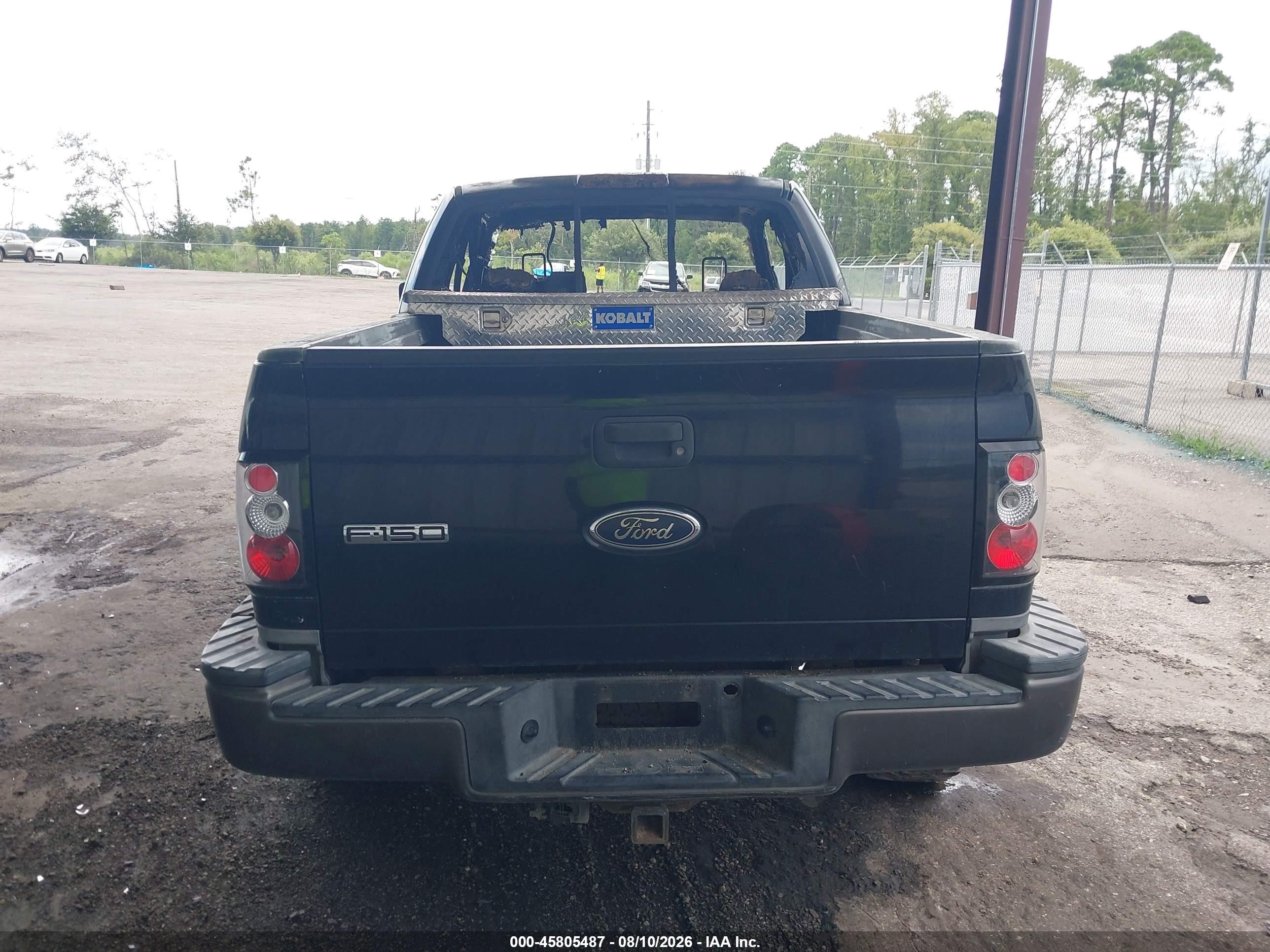 2004 Ford F-150 Fx4/xlt Black vin: 1FTPX04504KD21479