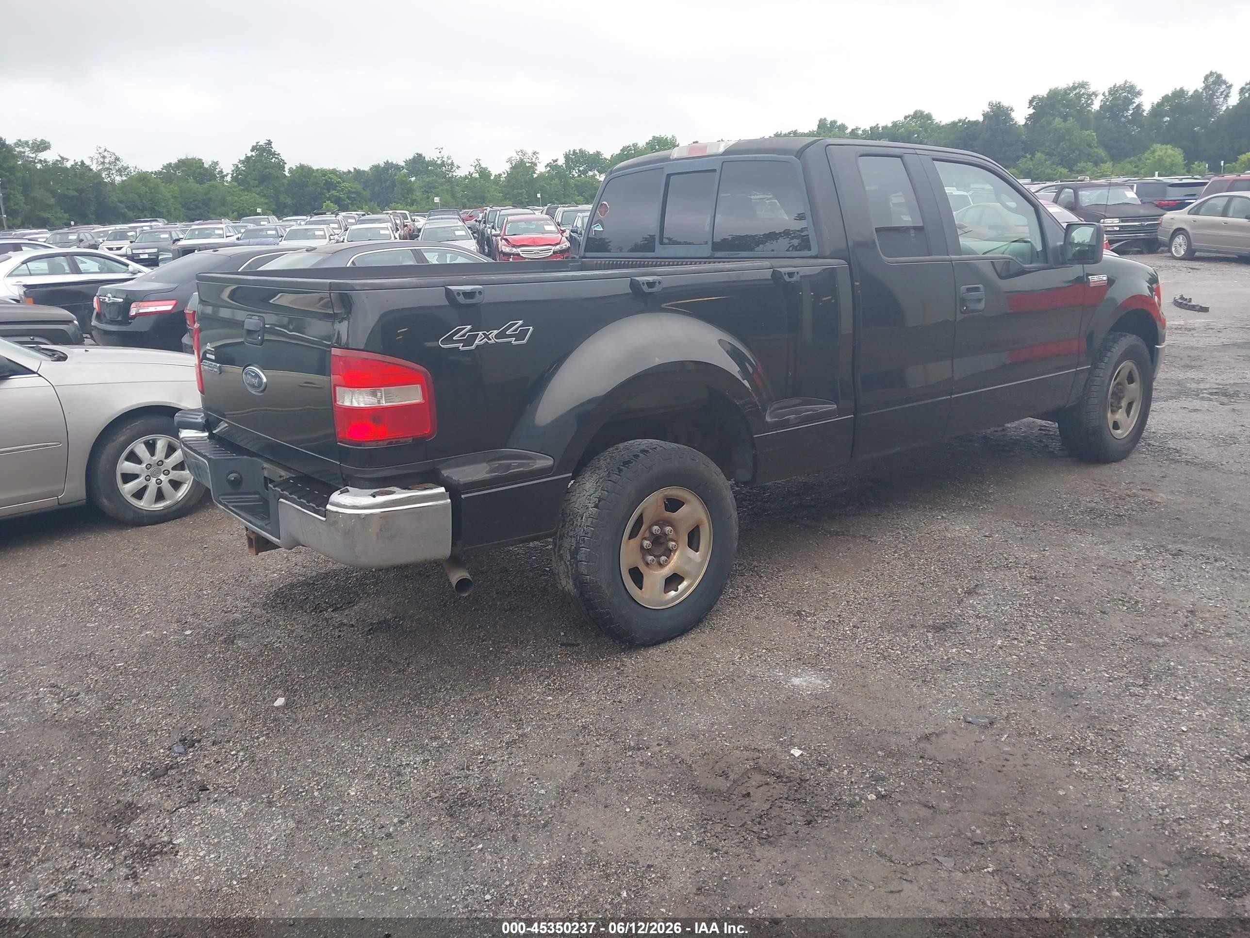 2005 Ford F-150 Fx4/xlt Черный vin: 1FTPX04505KC75718