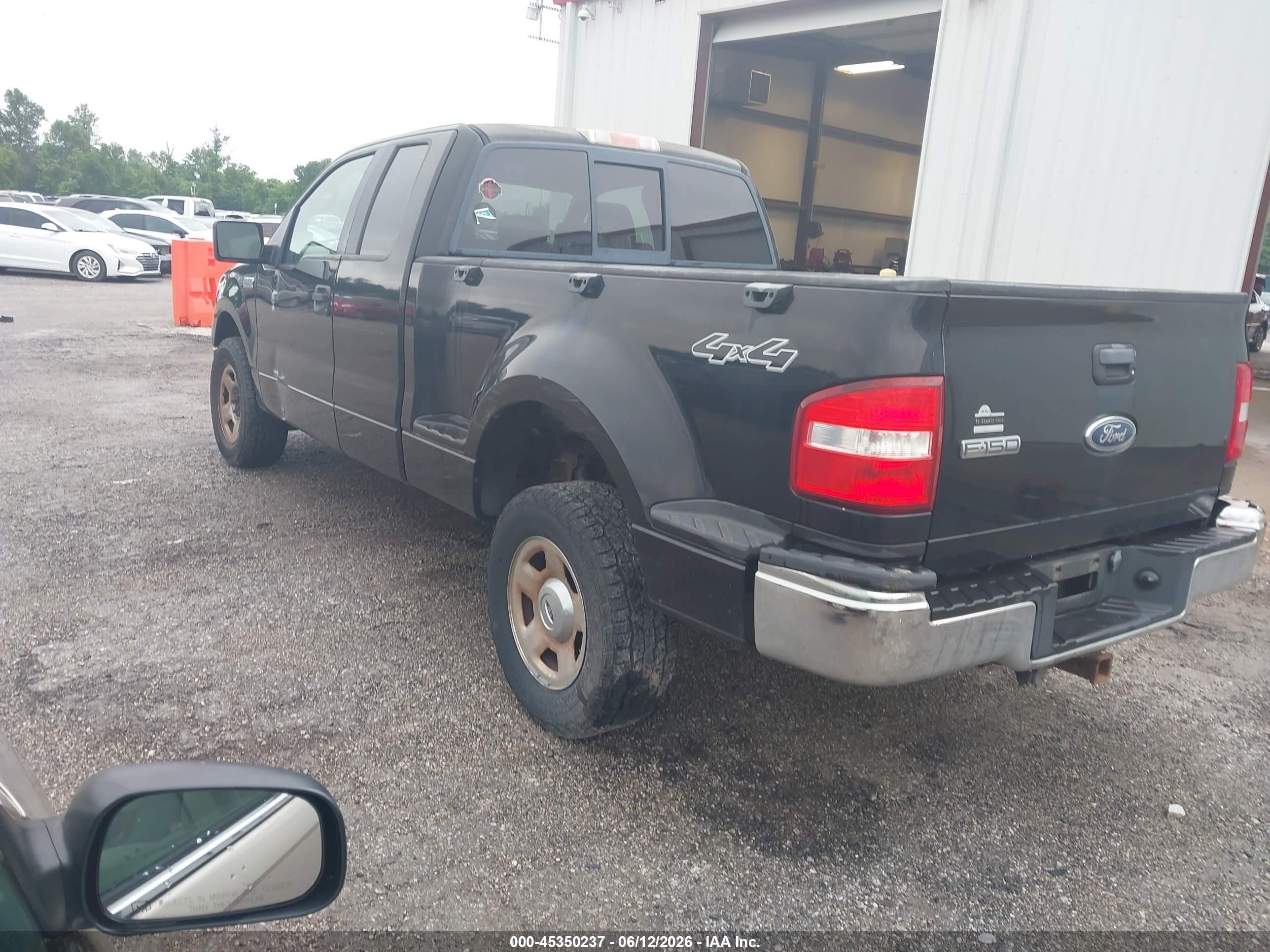 2005 Ford F-150 Fx4/xlt Черный vin: 1FTPX04505KC75718