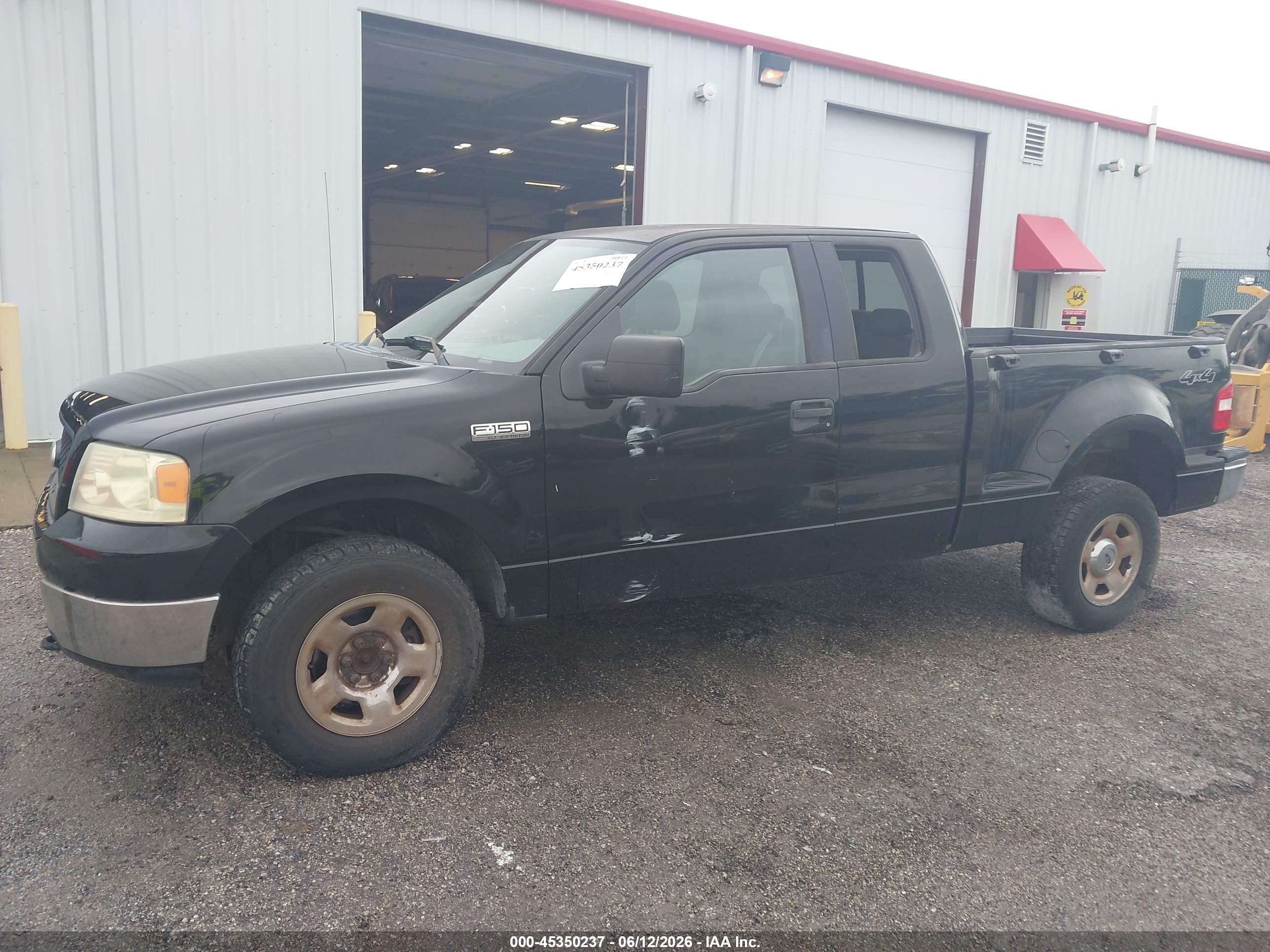 2005 Ford F-150 Fx4/xlt Черный vin: 1FTPX04505KC75718