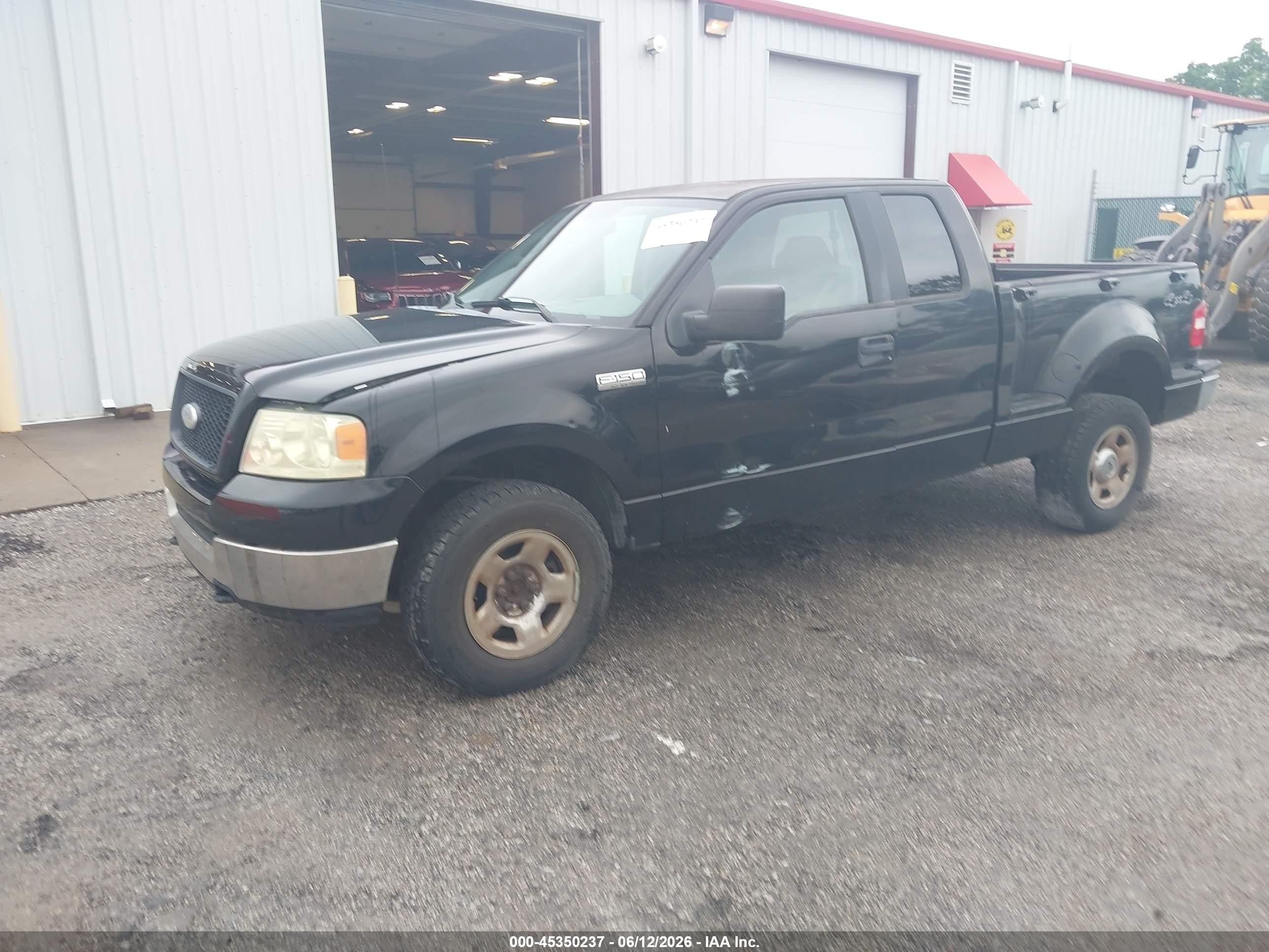 2005 Ford F-150 Fx4/xlt Черный vin: 1FTPX04505KC75718