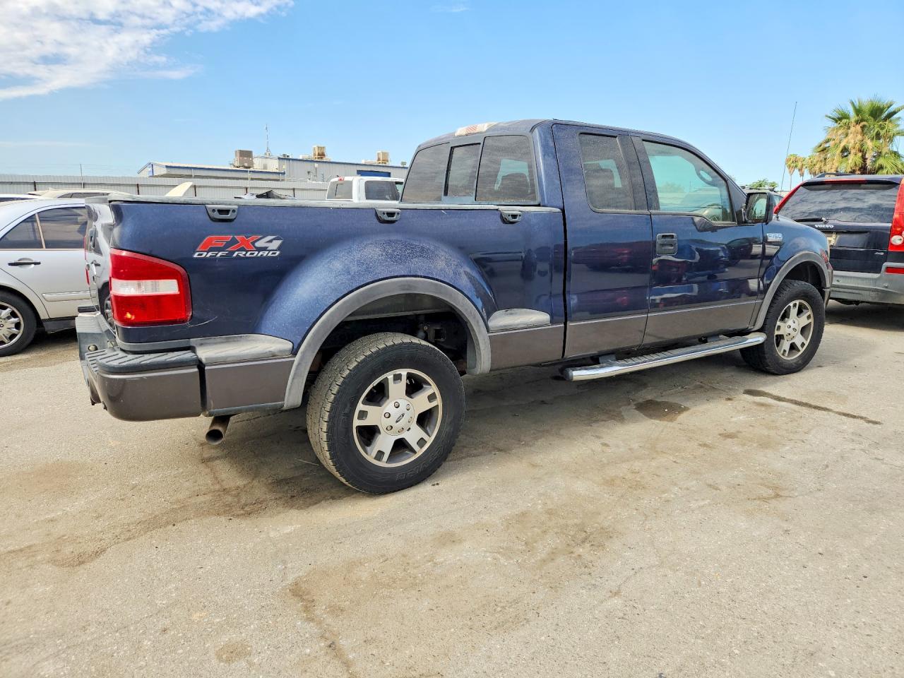 2004 Ford F150 Blue vin: 1FTPX04514KC52771