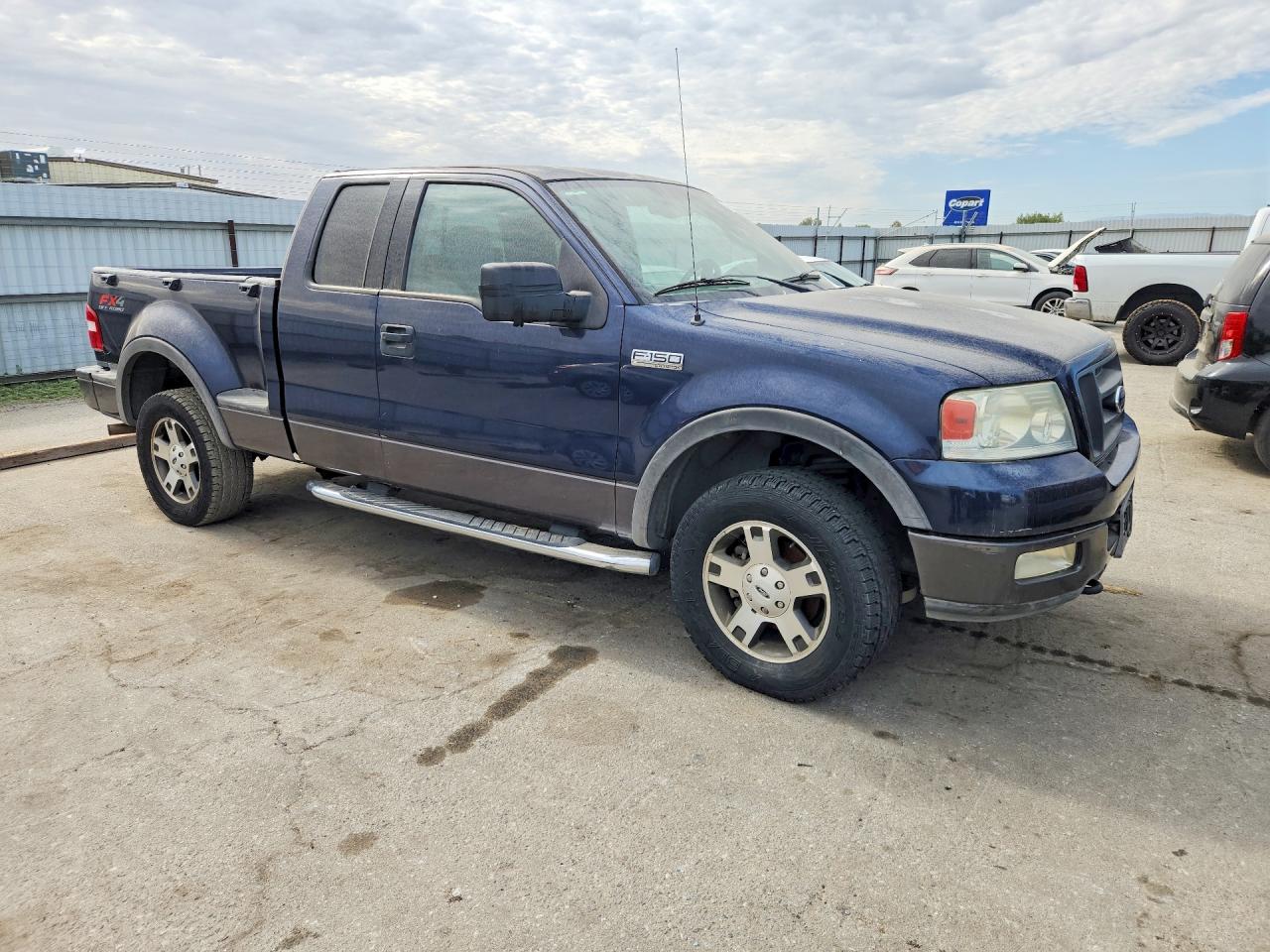 2004 Ford F150 Blue vin: 1FTPX04514KC52771