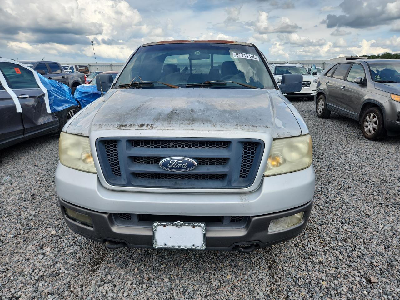 2005 Ford F150 Серебряный vin: 1FTPX04515KC75498