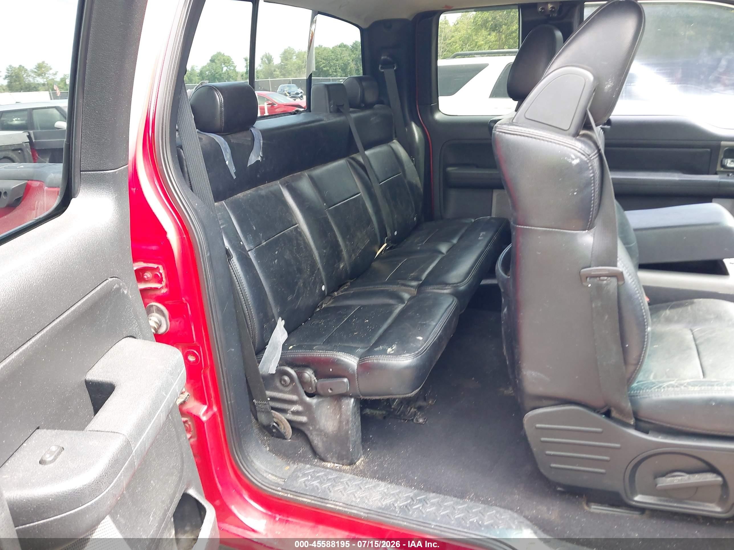 2007 Ford F-150 Fx4/xlt Red vin: 1FTPX04517KD15808