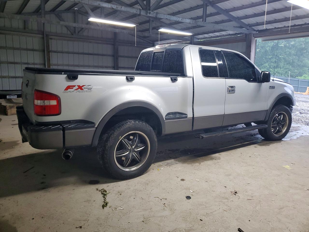 2004 Ford F150 Silver vin: 1FTPX04524KB75957