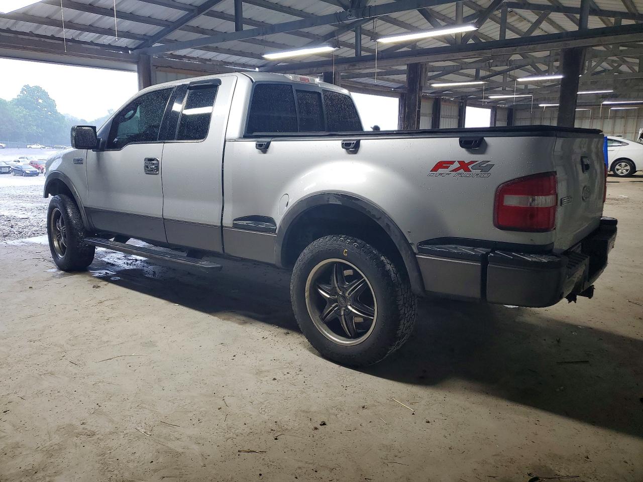 2004 Ford F150 Silver vin: 1FTPX04524KB75957