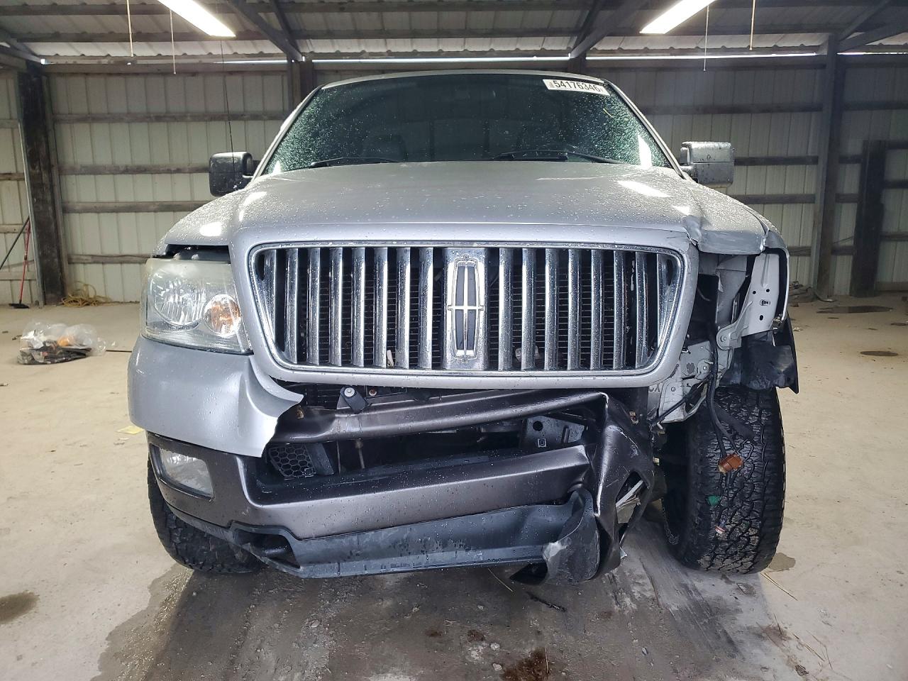 2004 Ford F150 Silver vin: 1FTPX04524KB75957