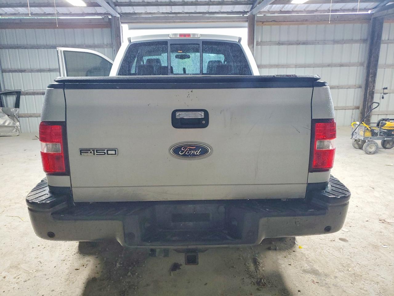 2004 Ford F150 Silver vin: 1FTPX04524KB75957