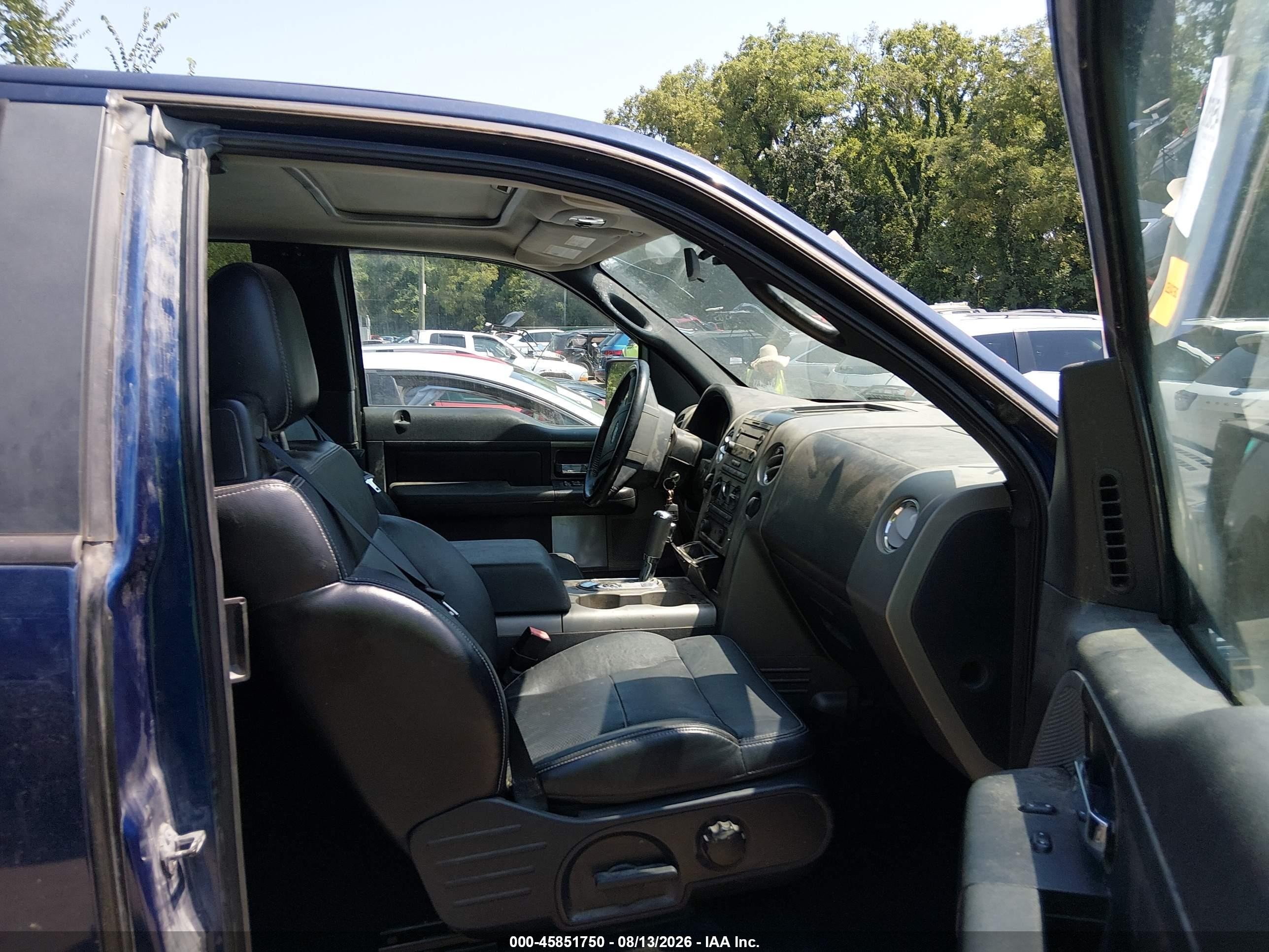 2007 Ford F-150 Fx4/xlt Blue vin: 1FTPX04527KA95174
