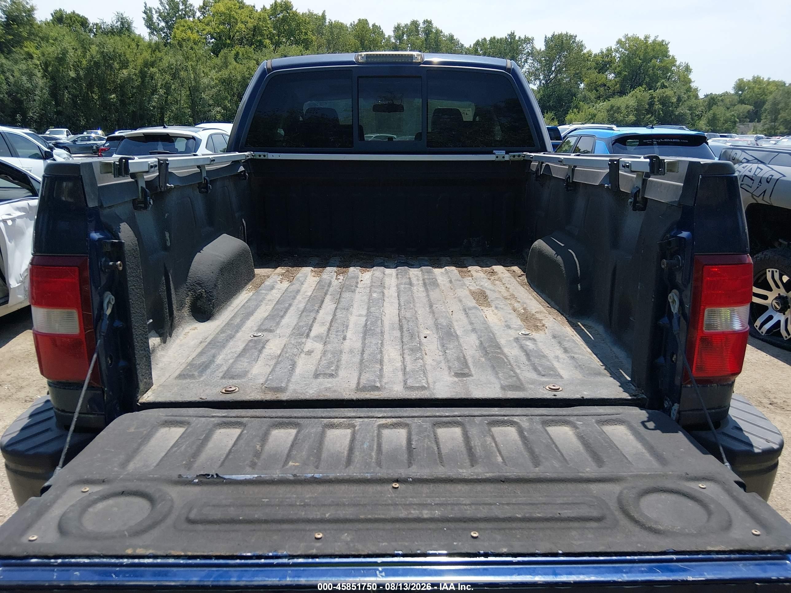 2007 Ford F-150 Fx4/xlt Blue vin: 1FTPX04527KA95174