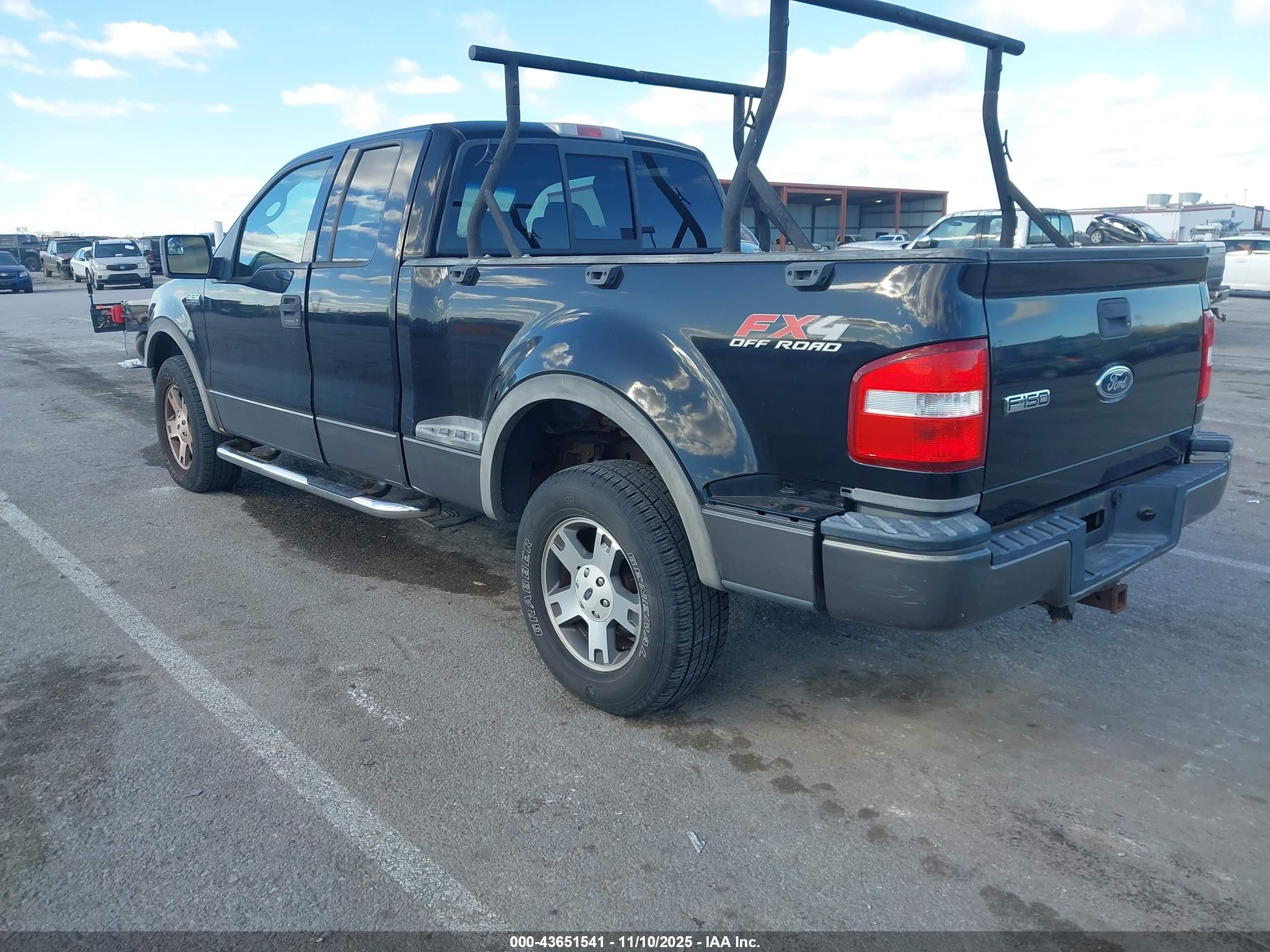 2004 Ford F-150 Fx4/xlt Black vin: 1FTPX04534KC95816