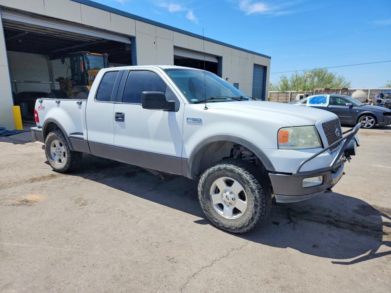 2005 Ford F150 Белый vin: 1FTPX04535KB72499