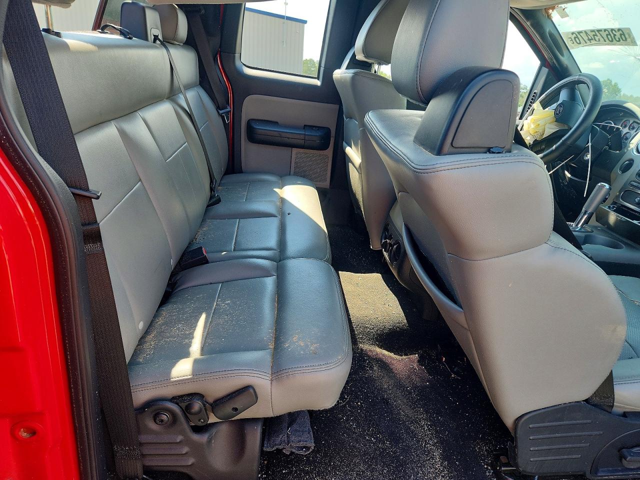 2007 Ford F150 Red vin: 1FTPX04537KA72275