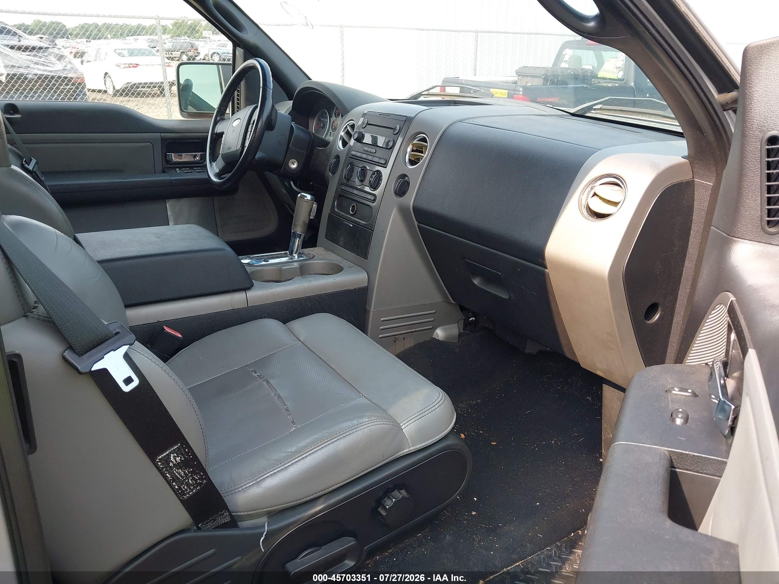 2004 Ford F-150 Fx4/xlt Gray vin: 1FTPX04554KB82594