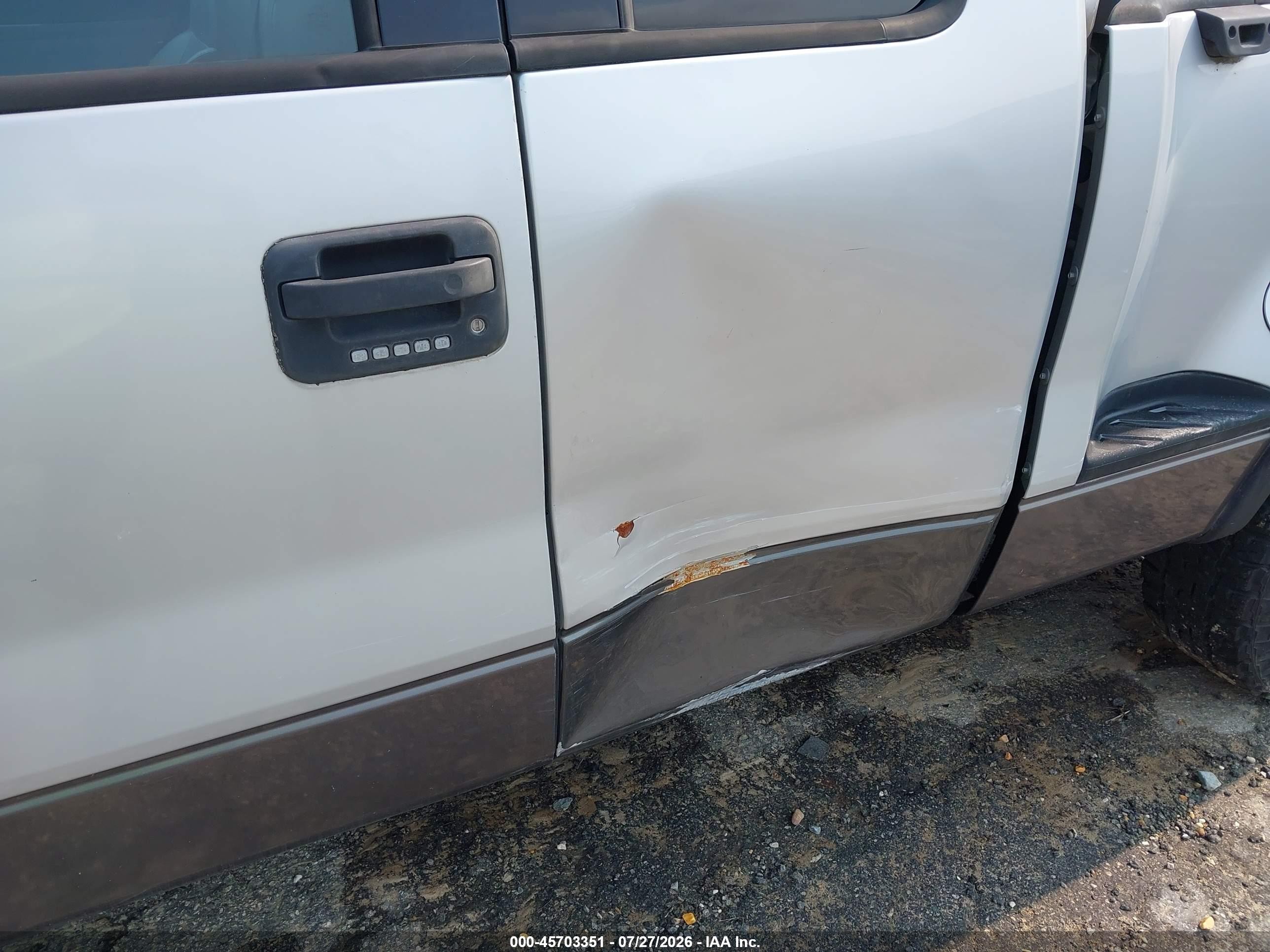 2004 Ford F-150 Fx4/xlt Gray vin: 1FTPX04554KB82594