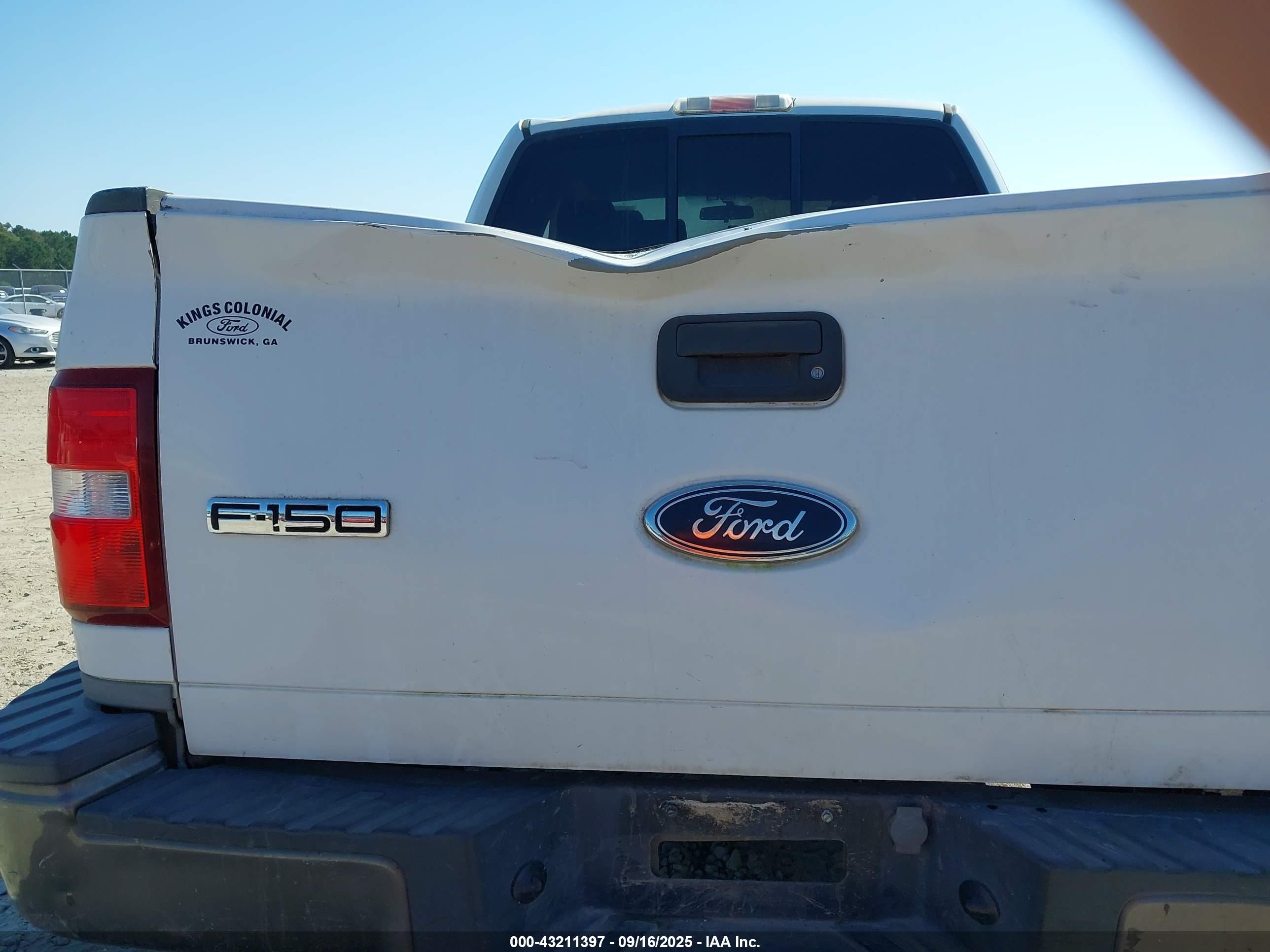 2004 Ford F-150 Fx4/xlt White vin: 1FTPX04574KD21141