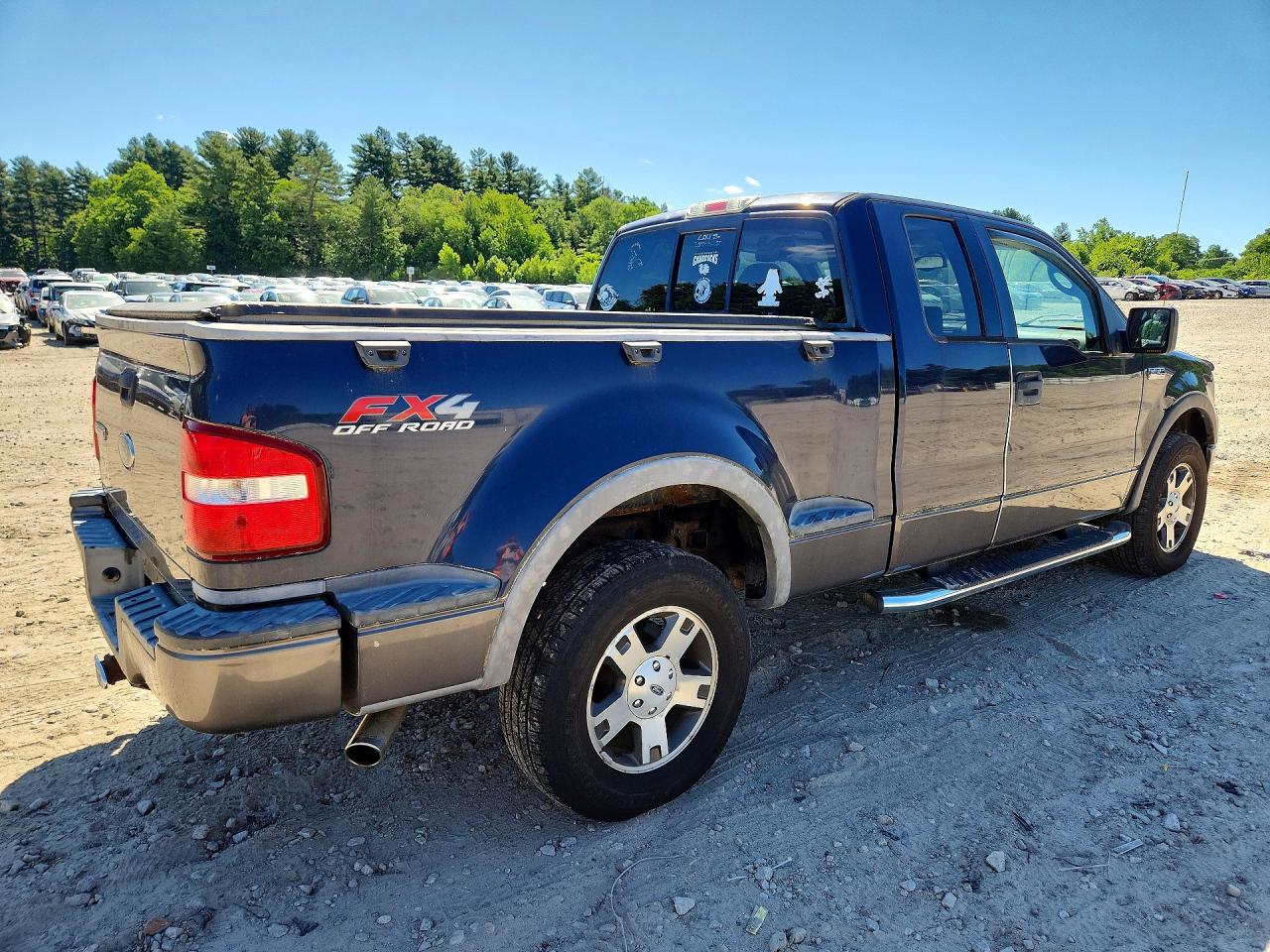 2004 Ford F150 Blue vin: 1FTPX04574KD76253
