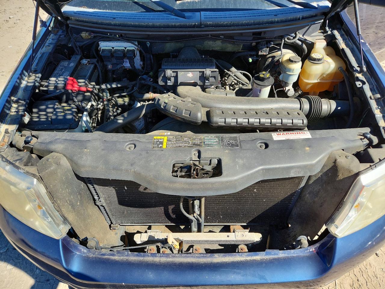 2004 Ford F150 Blue vin: 1FTPX04574KD76253