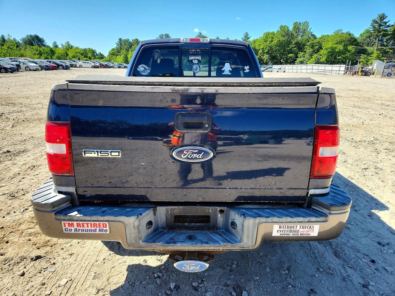 2004 Ford F150 Blue vin: 1FTPX04574KD76253