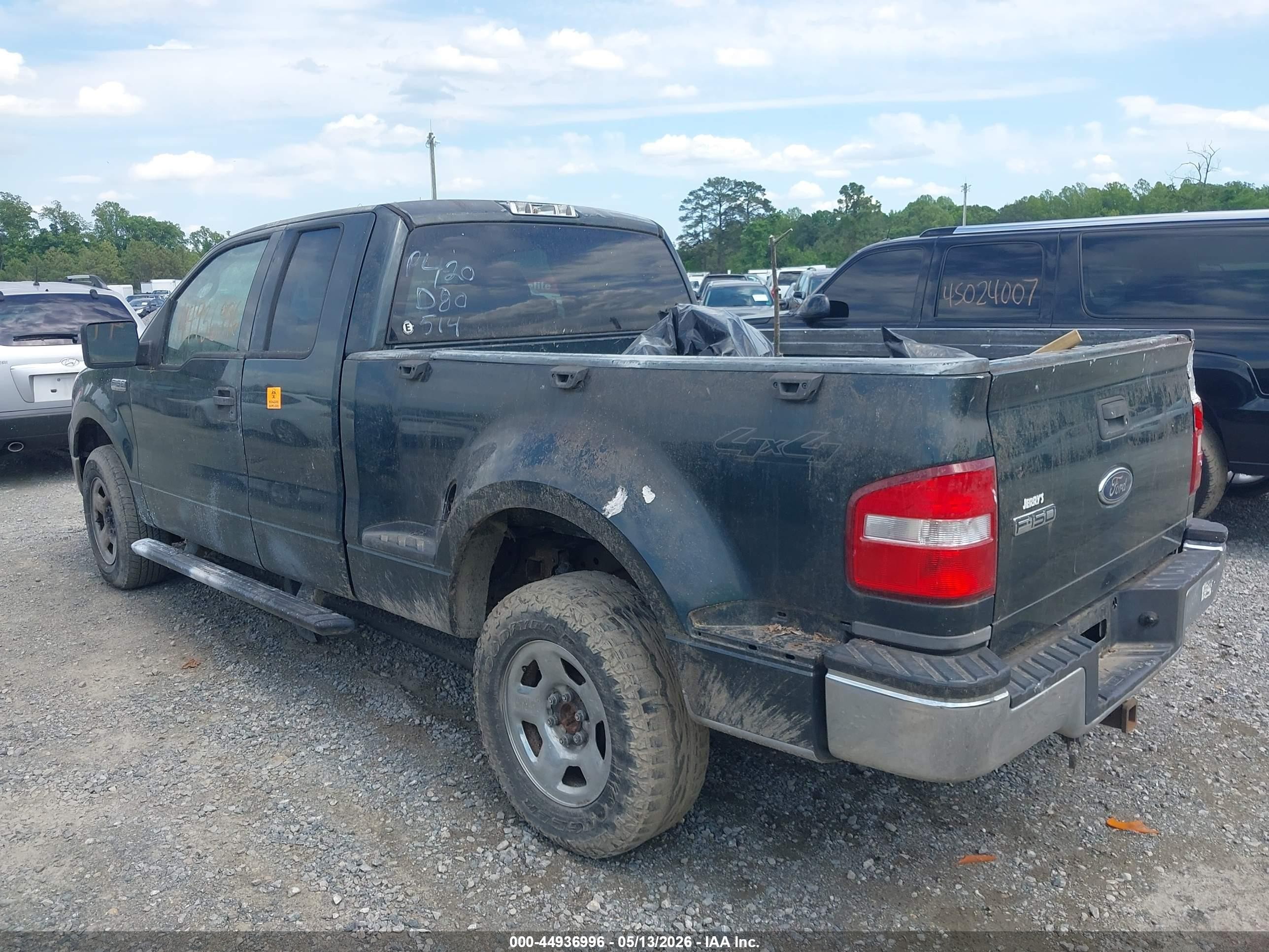 2004 Ford F-150   Green vin: 1FTPX04574KD80514