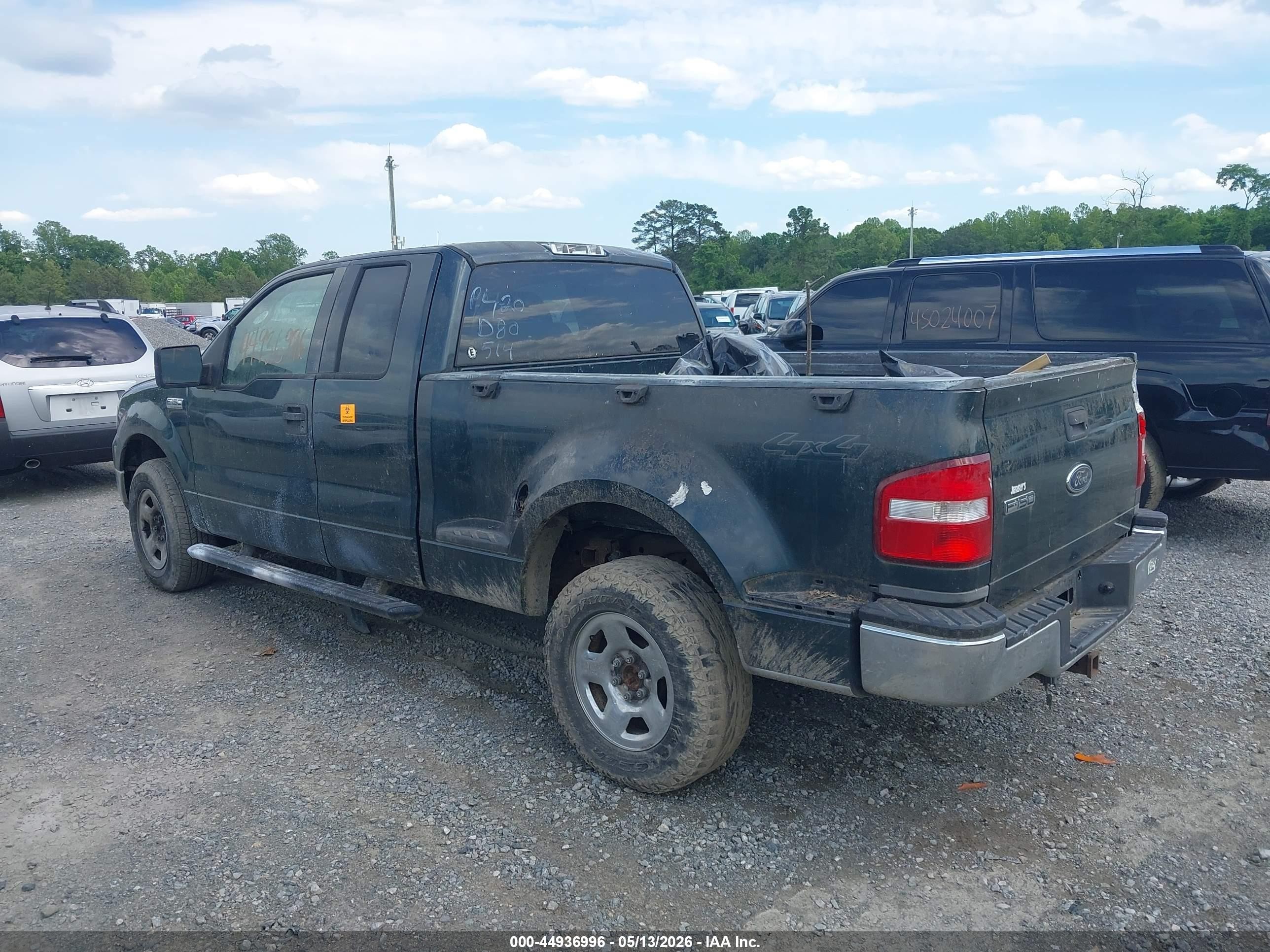 2004 Ford F-150   Green vin: 1FTPX04574KD80514