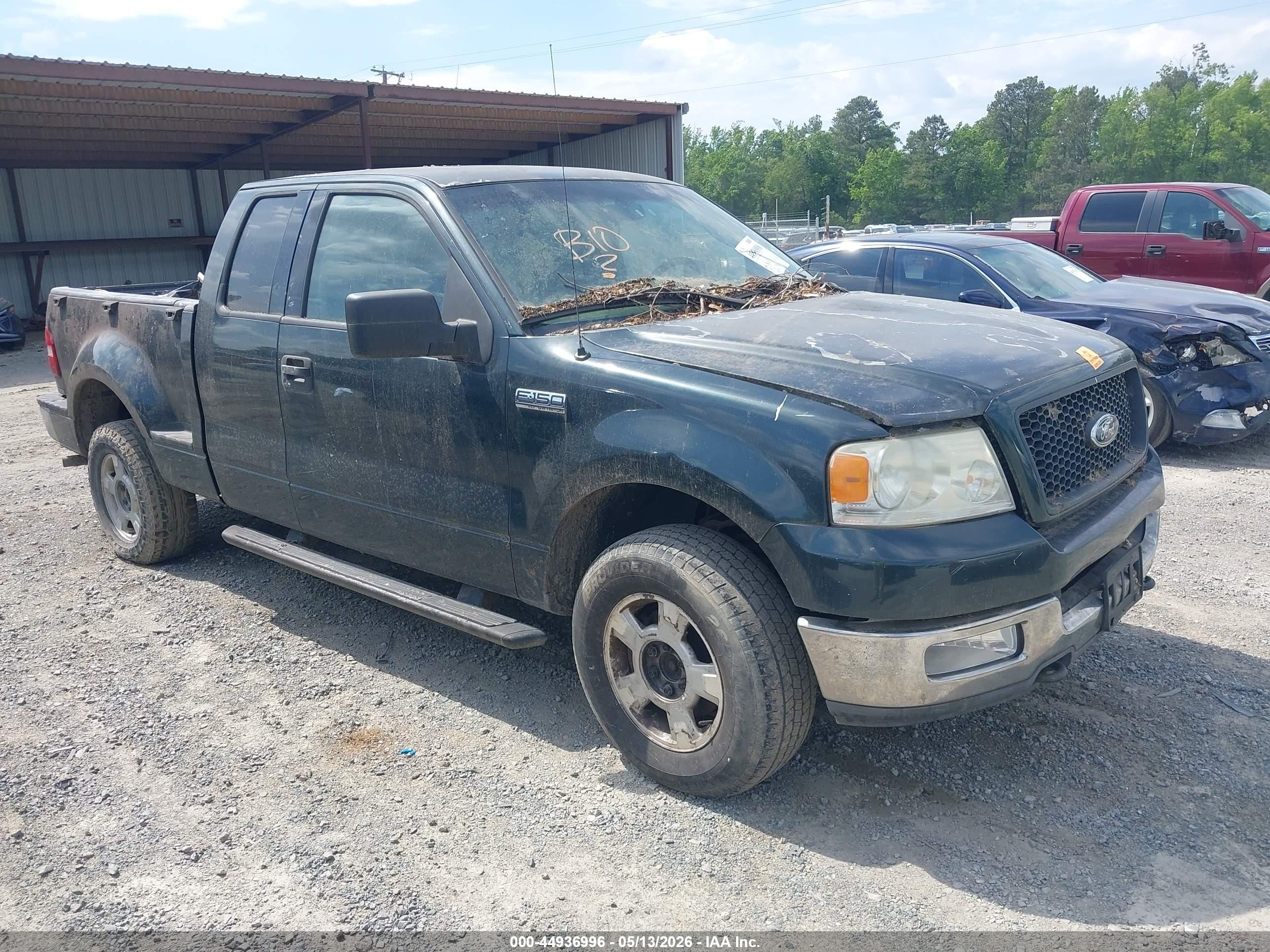 2004 Ford F-150   Green vin: 1FTPX04574KD80514
