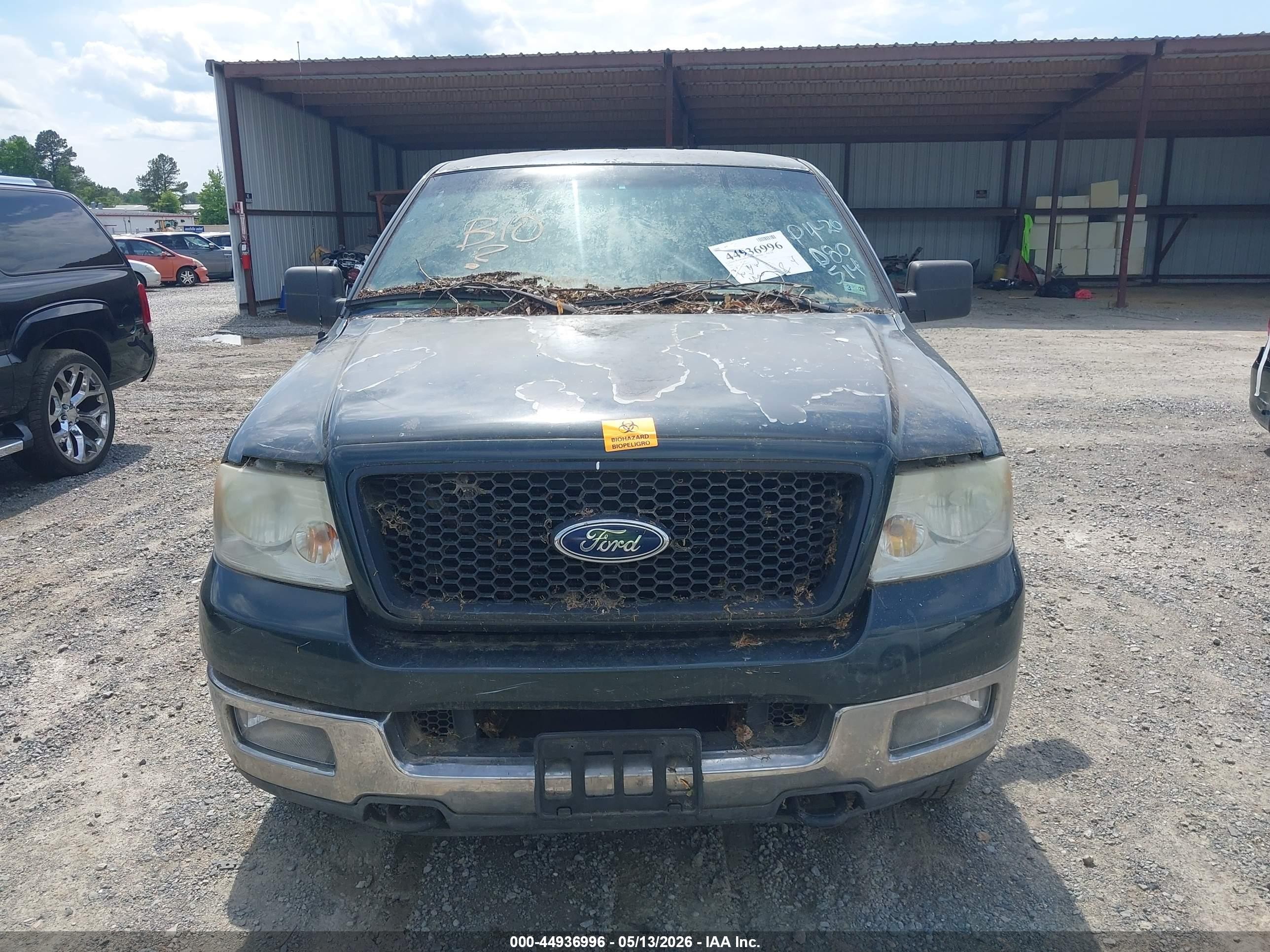 2004 Ford F-150   Green vin: 1FTPX04574KD80514