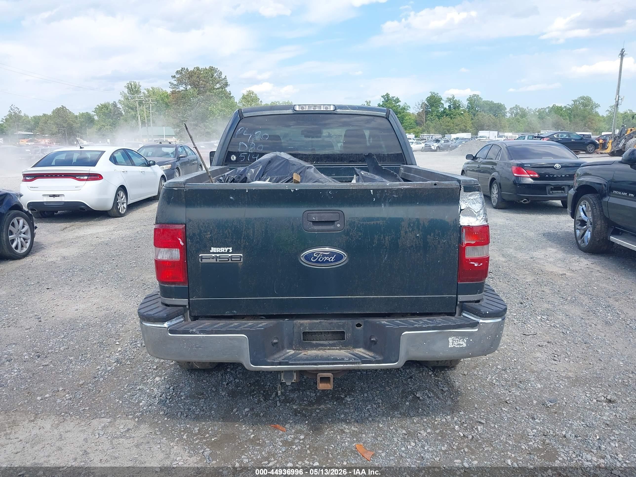 2004 Ford F-150   Green vin: 1FTPX04574KD80514