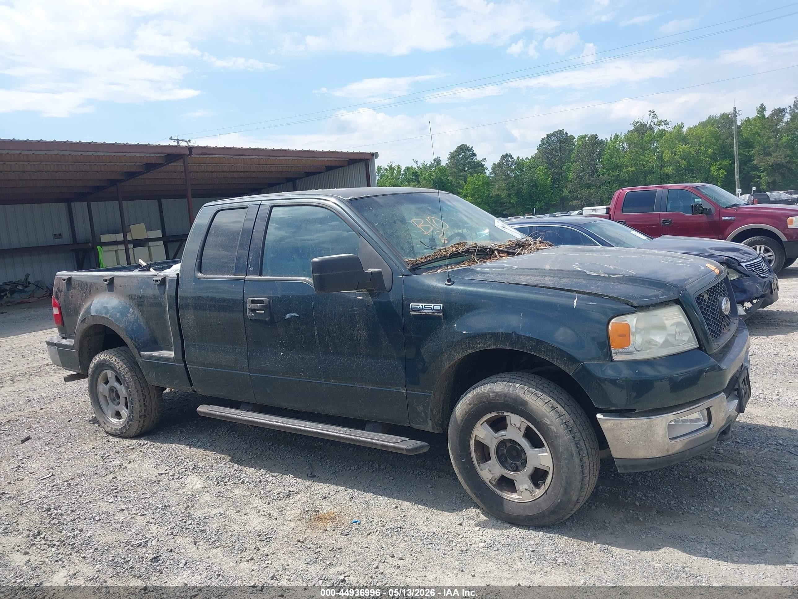 2004 Ford F-150   Green vin: 1FTPX04574KD80514