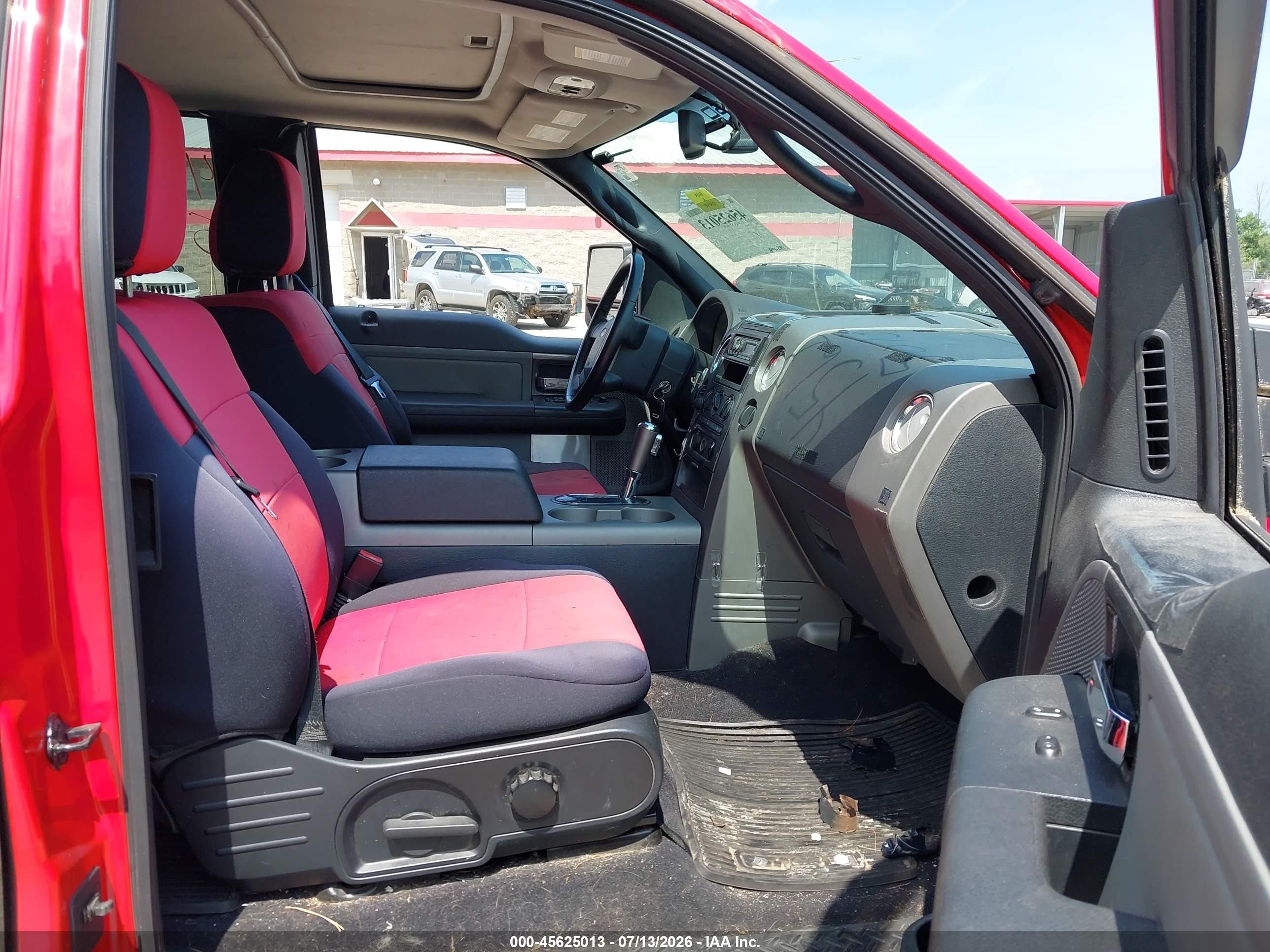 2006 Ford F-150 Fx4/xlt Красный vin: 1FTPX04586KB93544