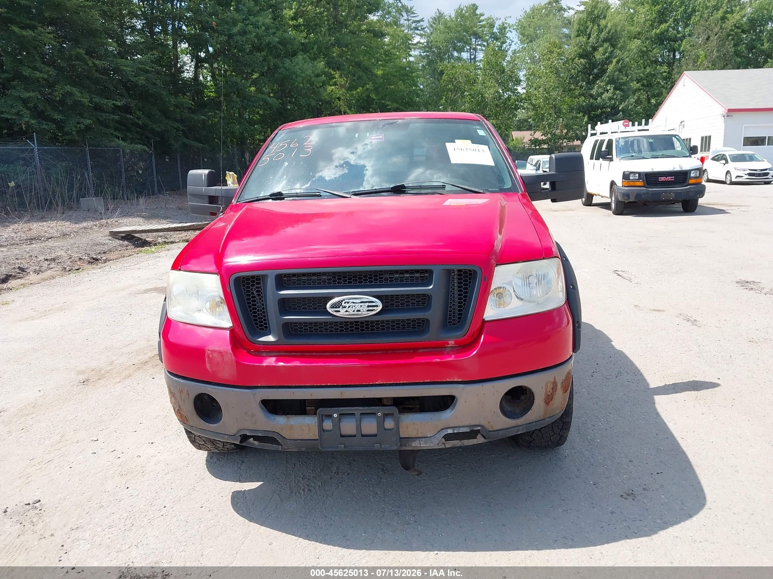2006 Ford F-150 Fx4/xlt Красный vin: 1FTPX04586KB93544