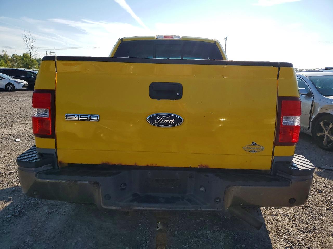 2004 Ford F150 Yellow vin: 1FTPX04594KC14723
