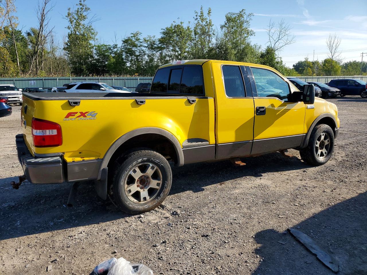 2004 Ford F150 Yellow vin: 1FTPX04594KC14723