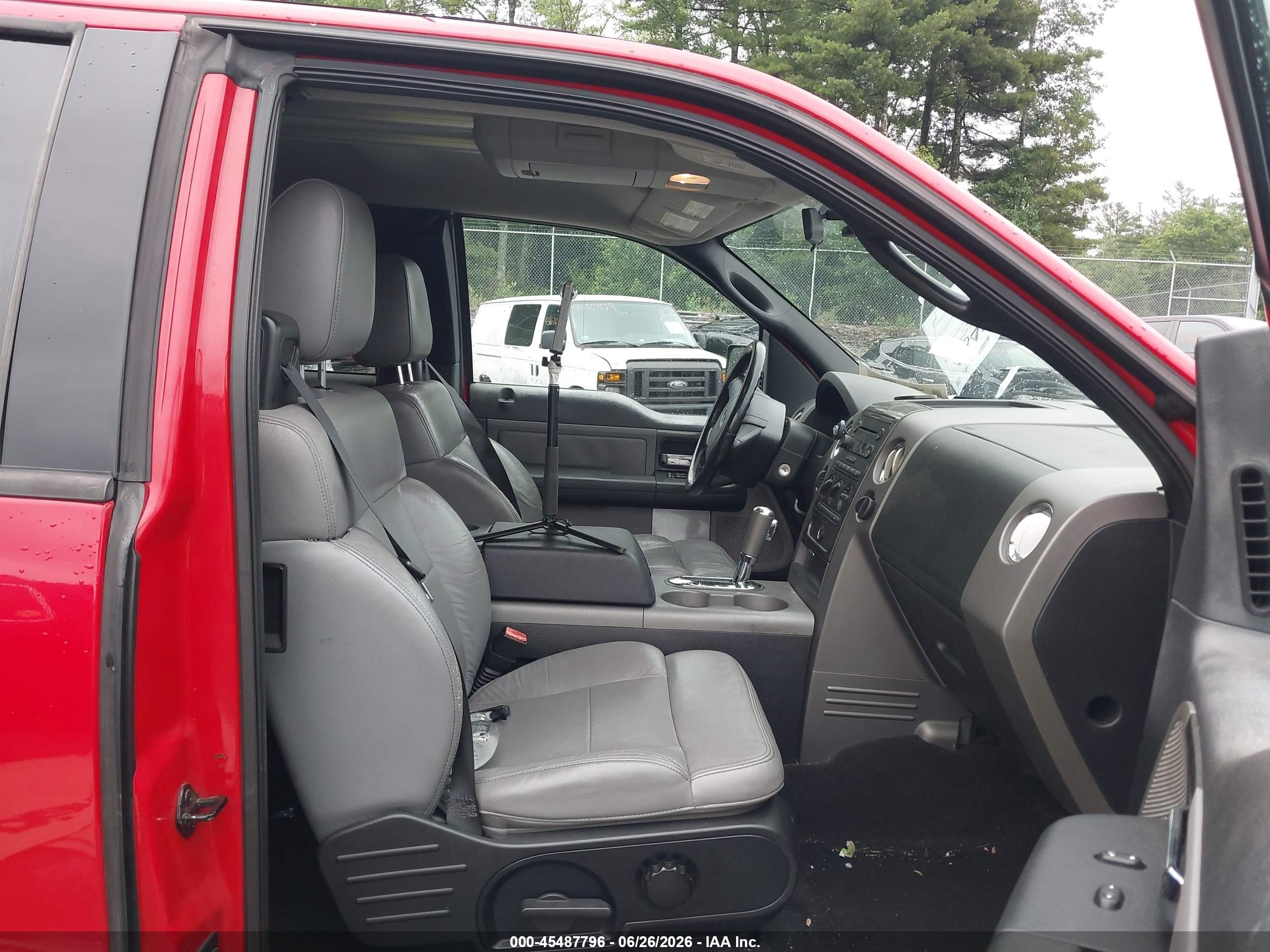 2004 Ford F-150 Fx4/xlt Red vin: 1FTPX045X4KD23577